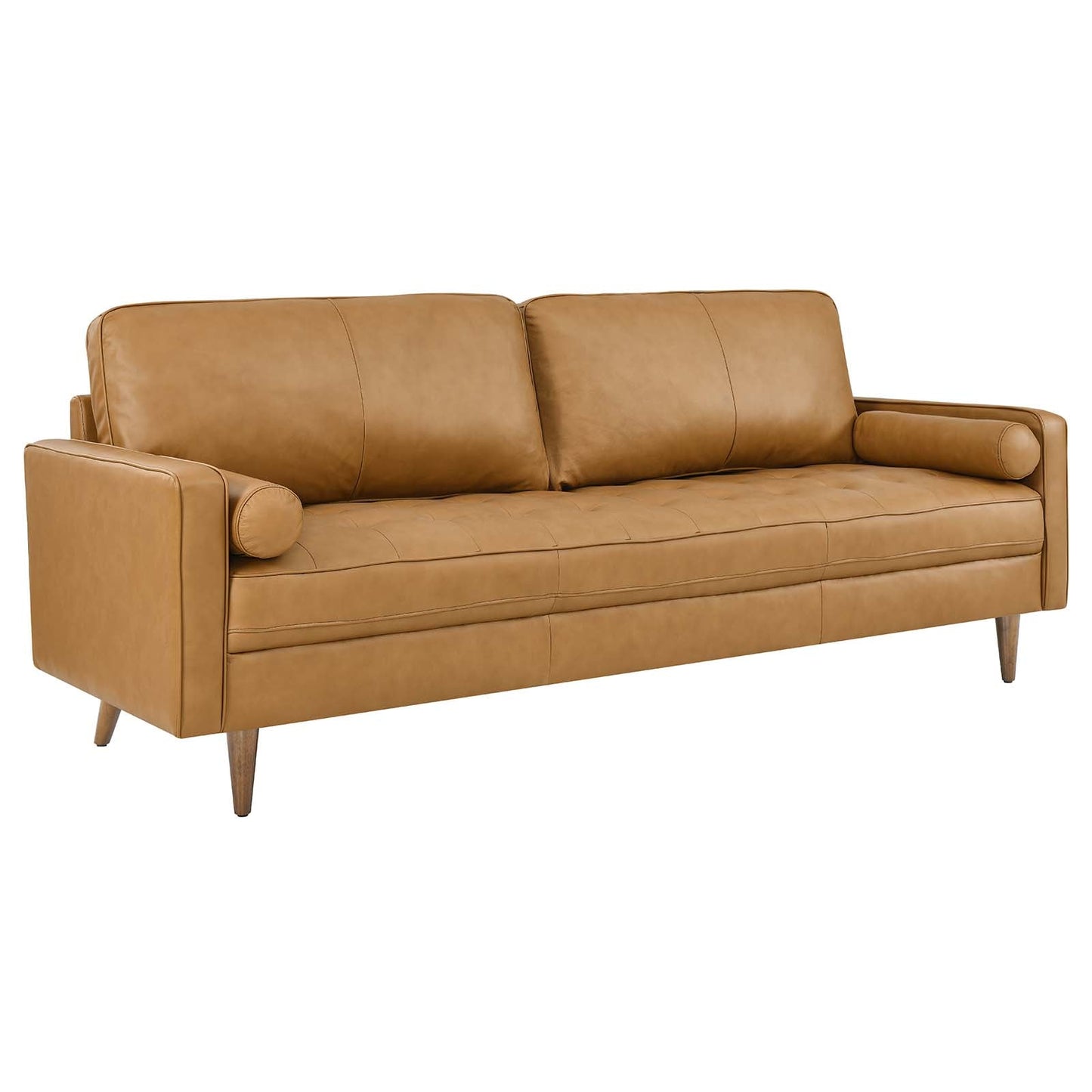 Valour 88" Leather Sofa By Modway - EEI-5871 | Sofas | Modishstore - 3
