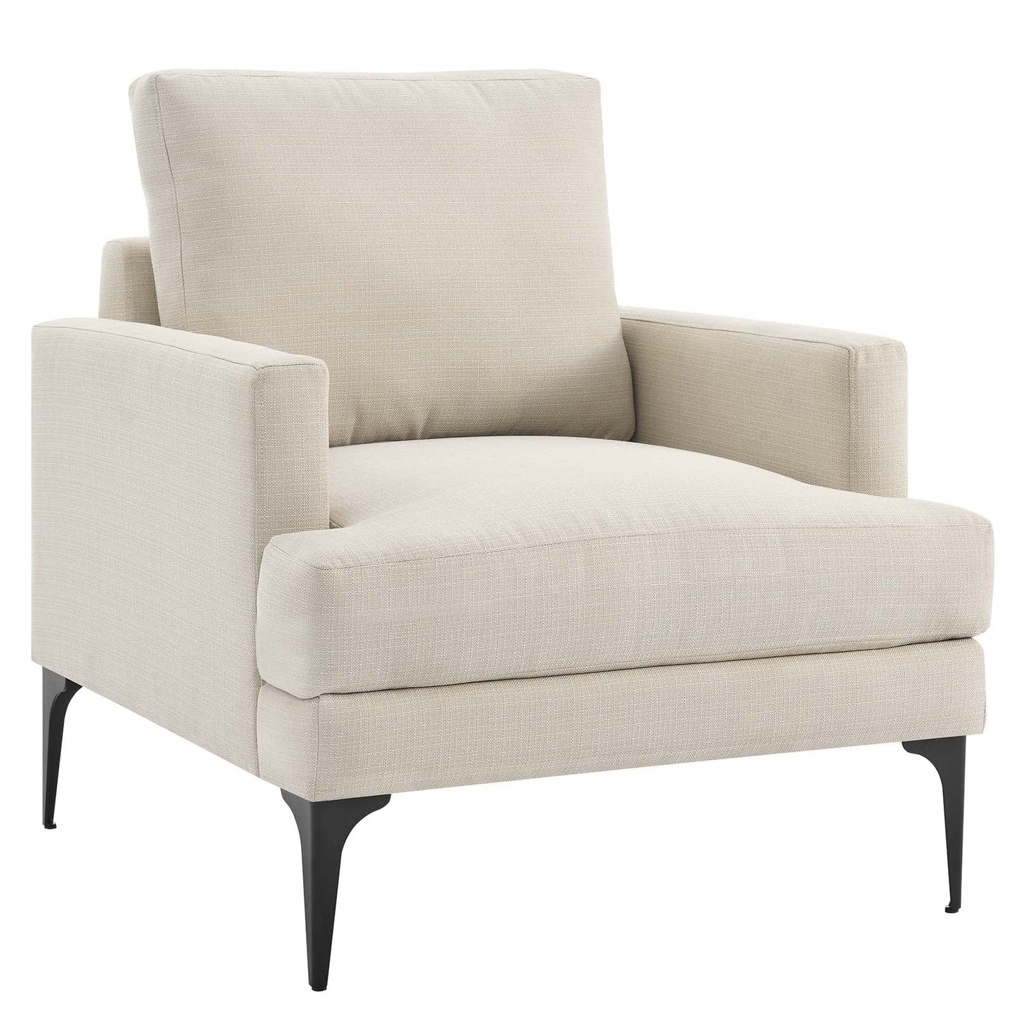 Evermore Upholstered Fabric Armchair By Modway - EEI-6003 | Armchairs - 2