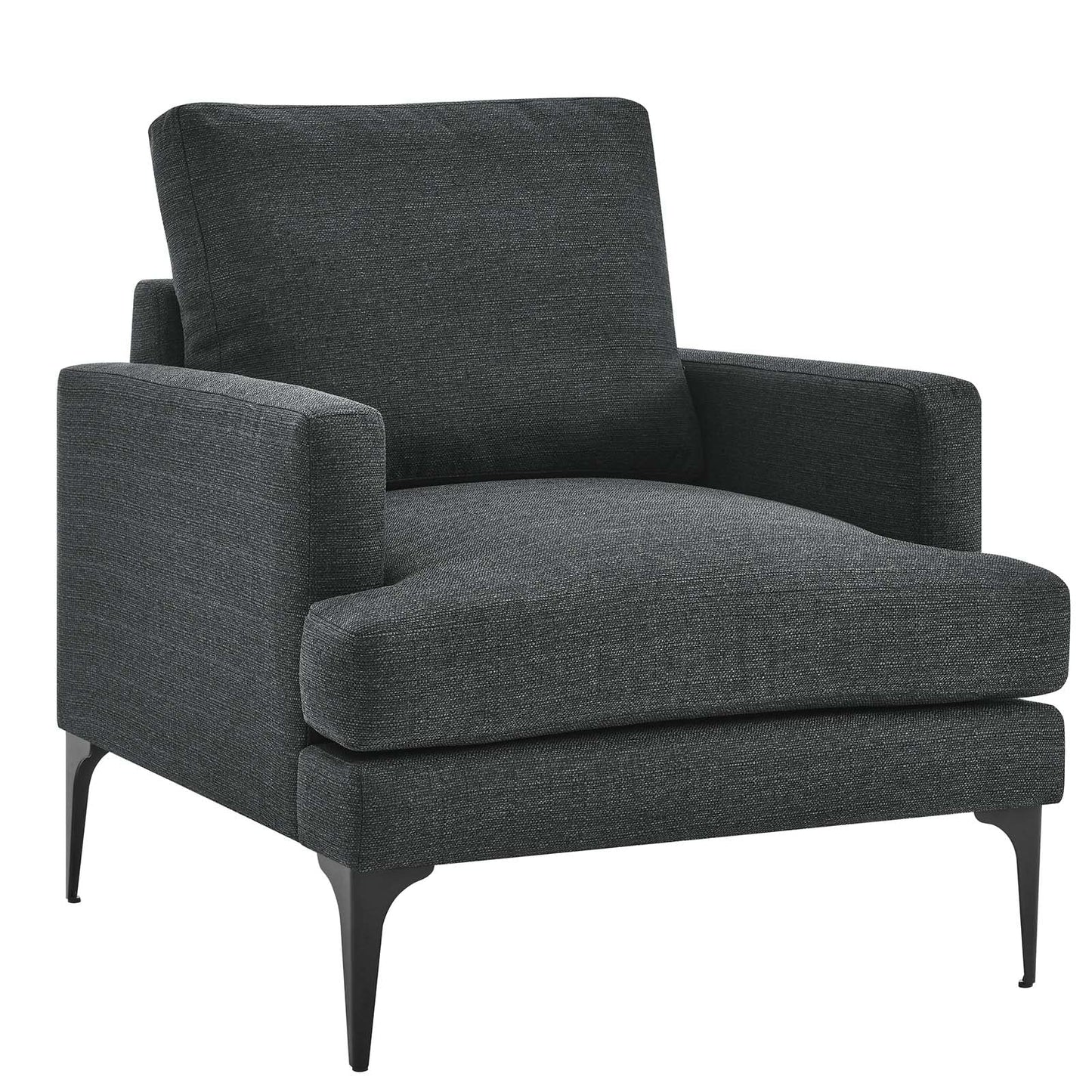 Evermore Upholstered Fabric Armchair By Modway - EEI-6003 | Armchairs - 3