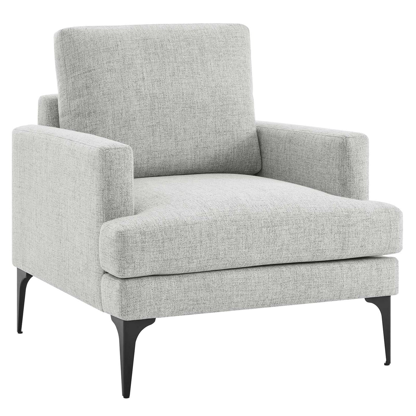 Evermore Upholstered Fabric Armchair By Modway - EEI-6003 | Armchairs - 4