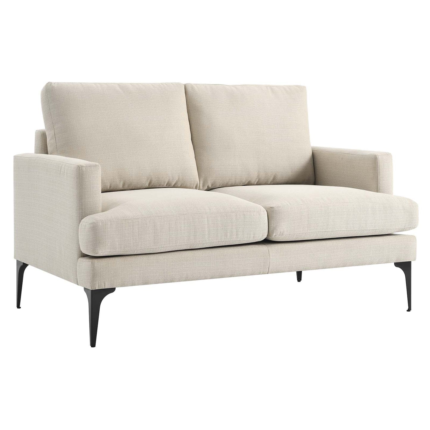 Evermore Upholstered Fabric Loveseat By Modway - EEI-6006 | Loveseats - 2