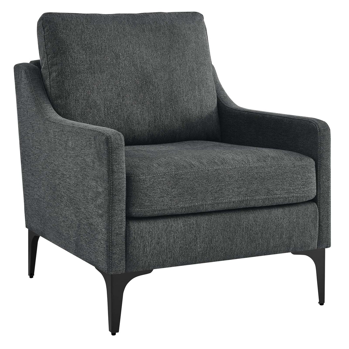 Corland Upholstered Fabric Armchair By Modway - EEI-6023 | Armchairs - 2