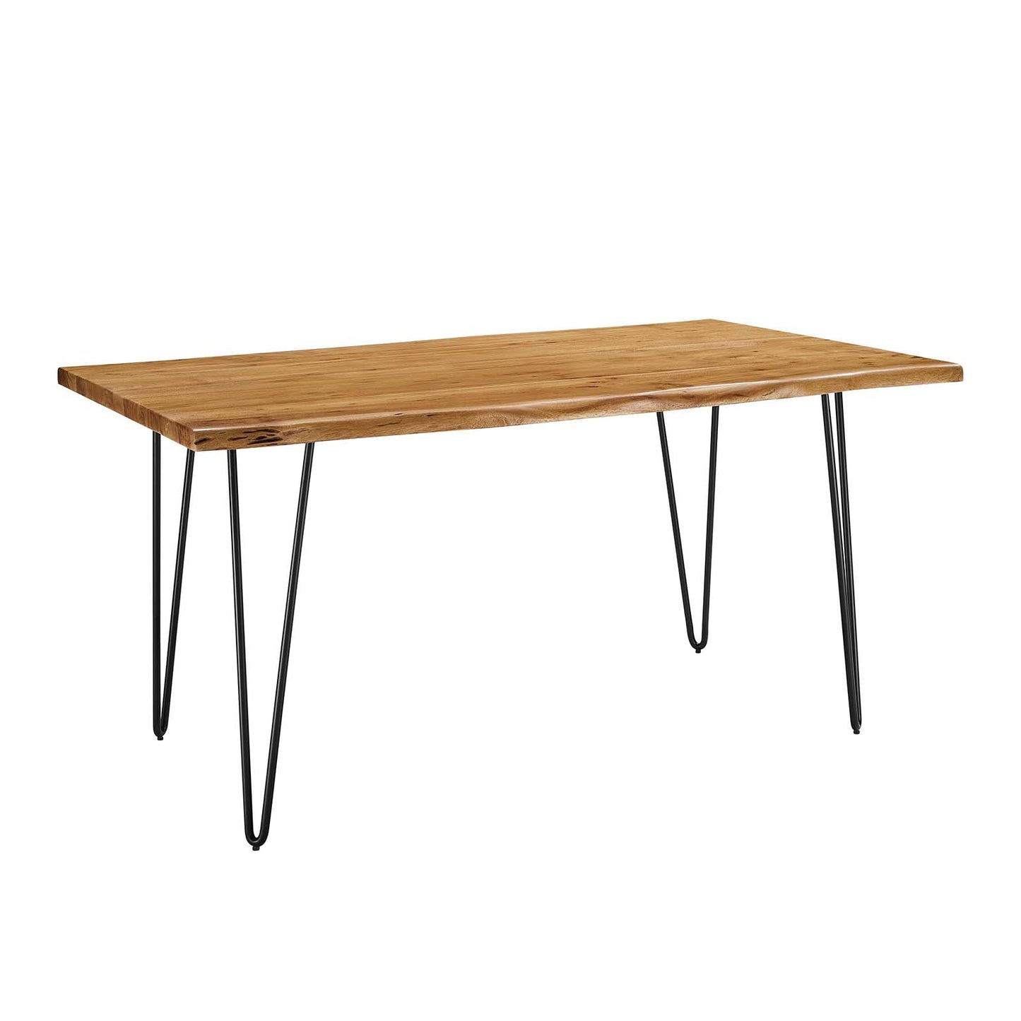 Henley 60" Live Edge Acacia Wood Dining Table By Modway - EEI-6059 | Dining Tables - 3
