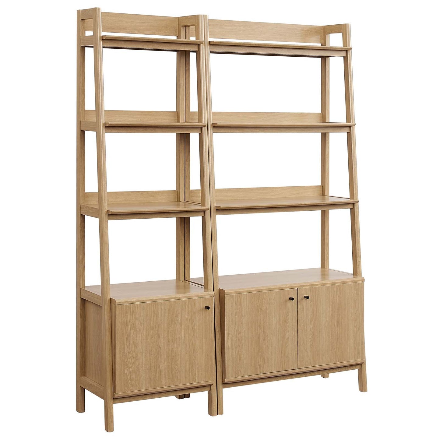 Bixby Wood Bookshelves - Set of 2 By Modway - EEI-6113 | Bookcases