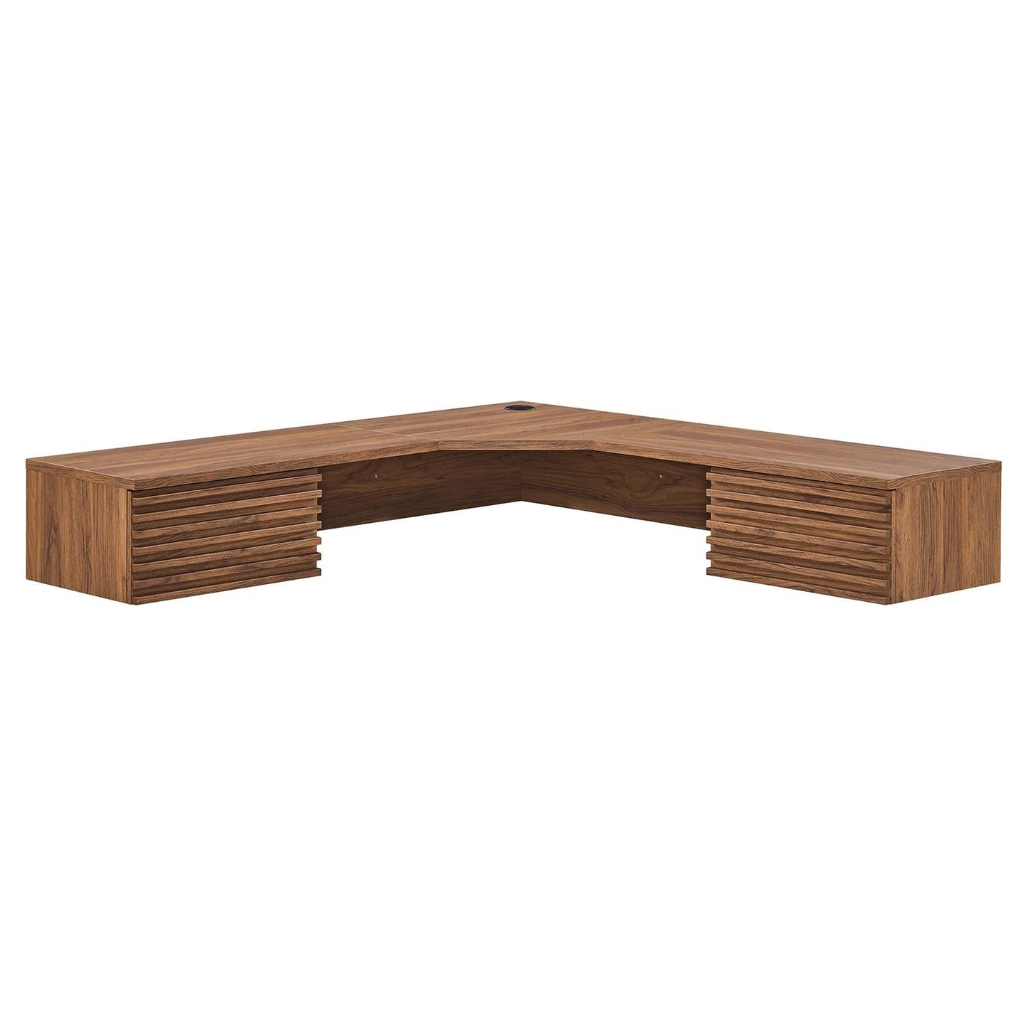 Render Wall Mount Corner Office Desk By Modway - EEI-6181 | Desks | Modishstore - 3