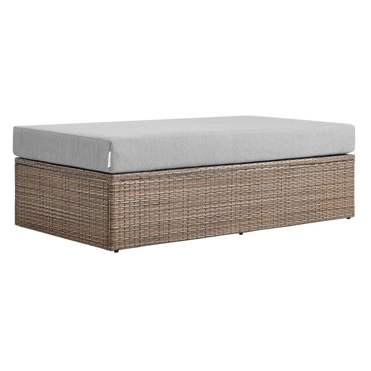 Convene Outdoor Patio Outdoor Patio Rectangle Ottoman By Modway - EEI-6248 | Outdoor Sofas, Loveseats & Sectionals