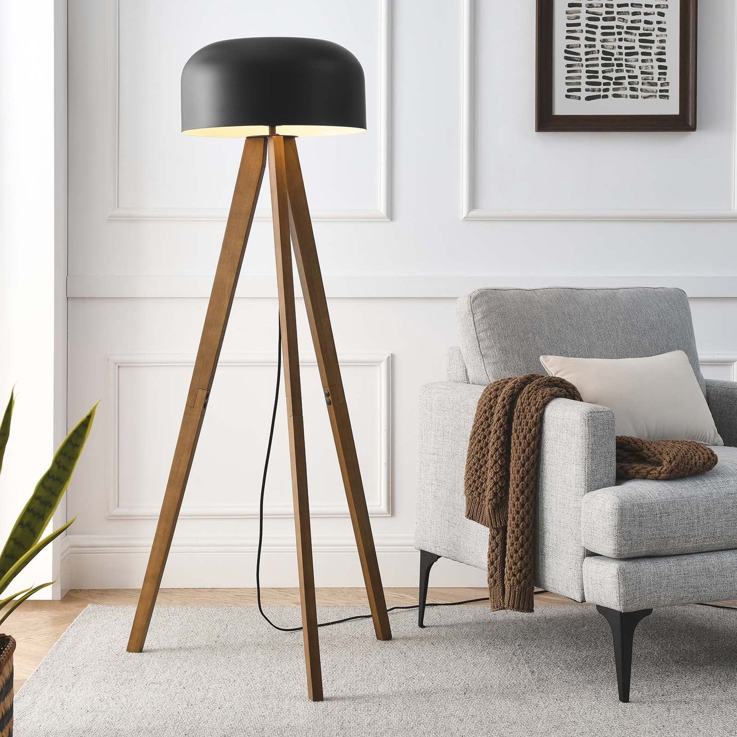 Aiden Standing Floor Lamp By Modway - EEI-6251 | Floor Lamps | Modway