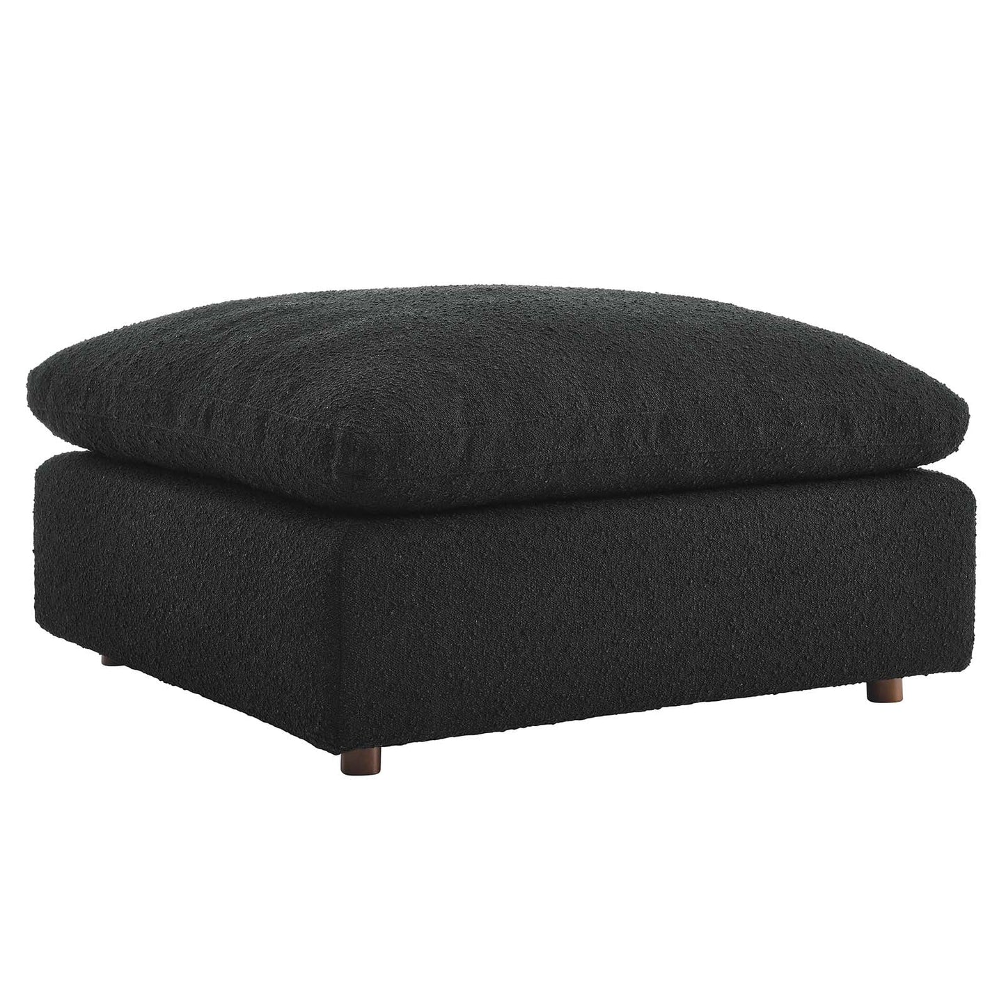Commix Down Filled Overstuffed Boucle Fabric Ottoman By Modway - EEI-6258 | Ottomans