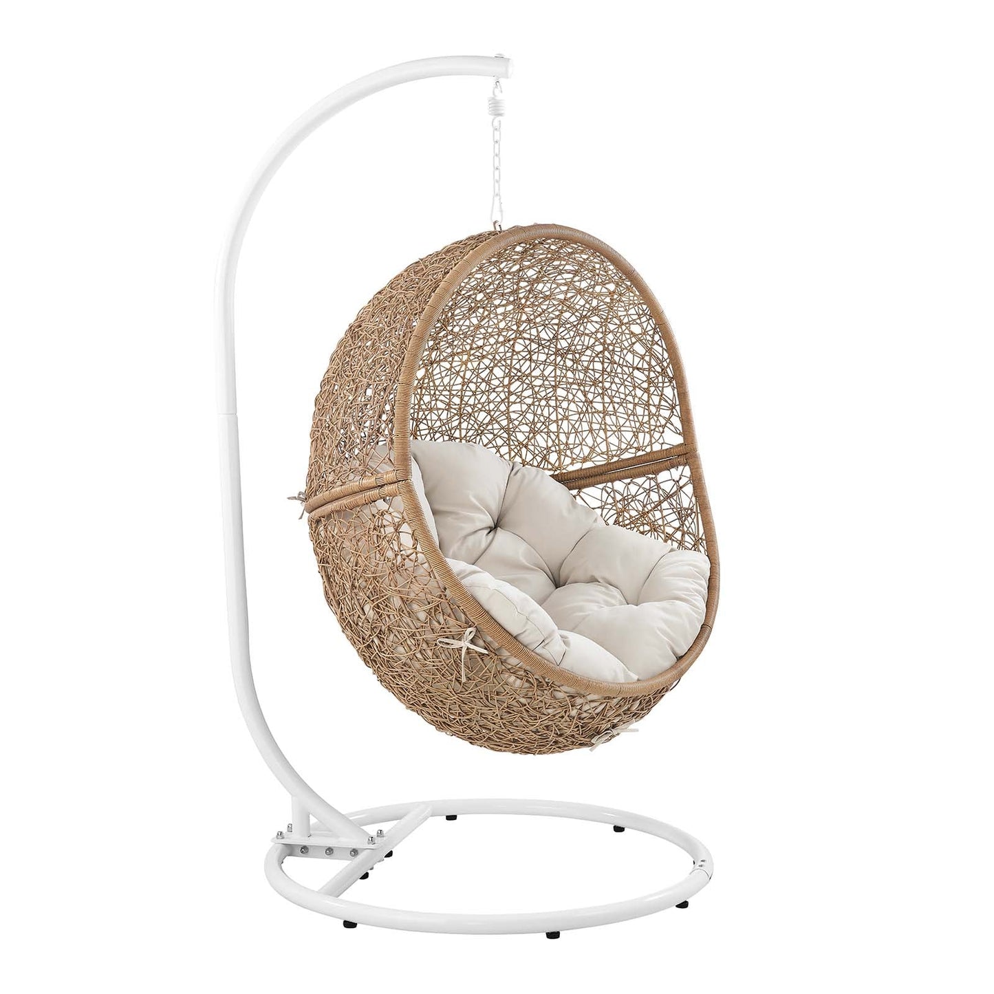 Encase Outdoor Patio Rattan Swing Chair By Modway - EEI-6262 | Outdoor Chaise Lounges