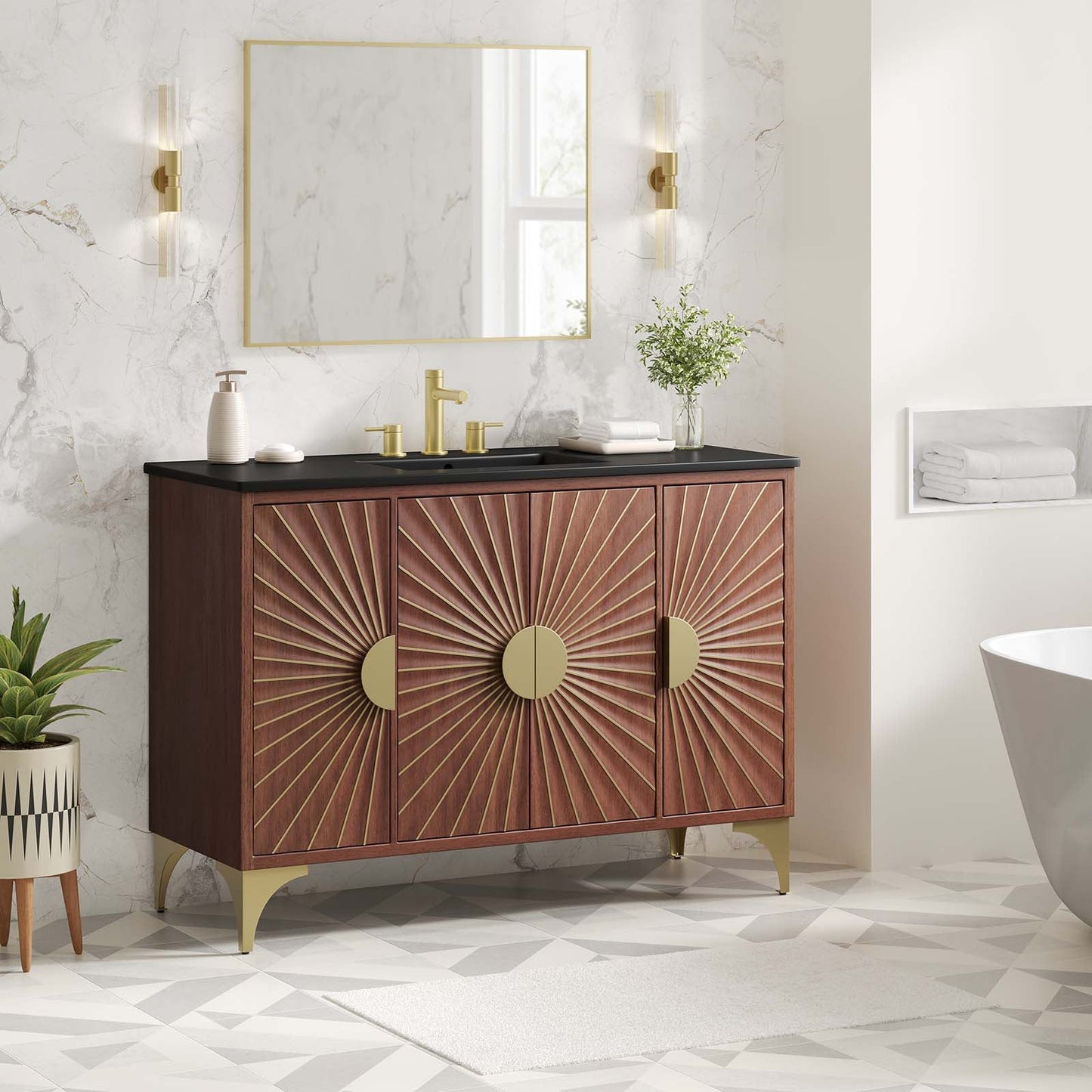 Daylight 48" Bathroom Vanity By Modway - EEI-6304 | Bathroom Accessories