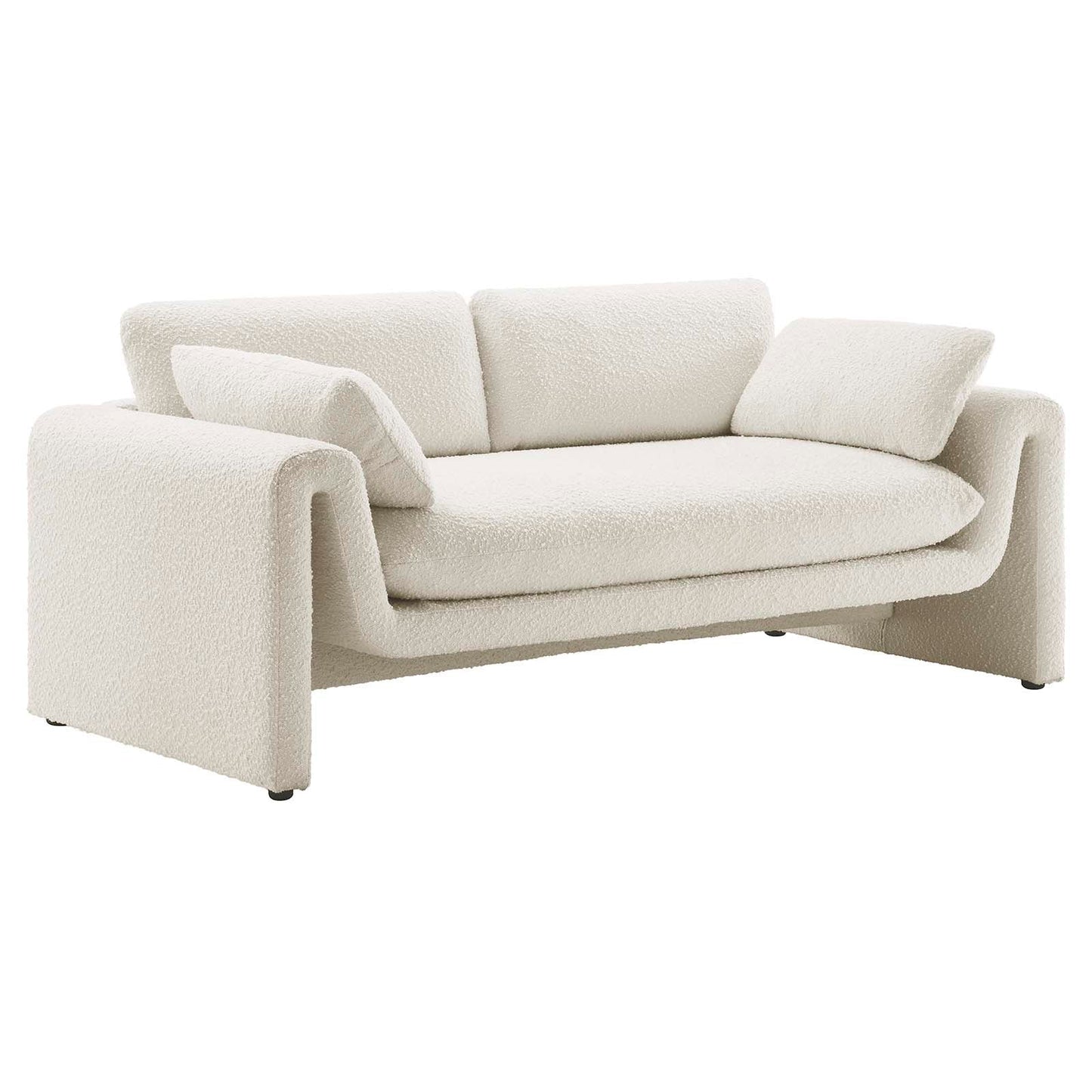 Waverly Boucle Fabric Sofa By Modway - EEI-6381 | Sofas | Modishstore - 2