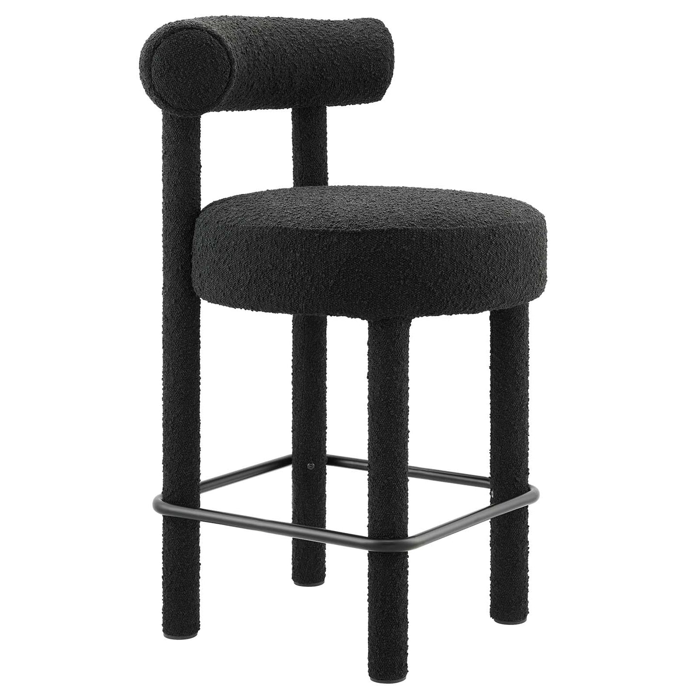Toulouse Boucle Fabric Counter Stool By Modway - EEI-6383 | Counter Stools | Modishstore