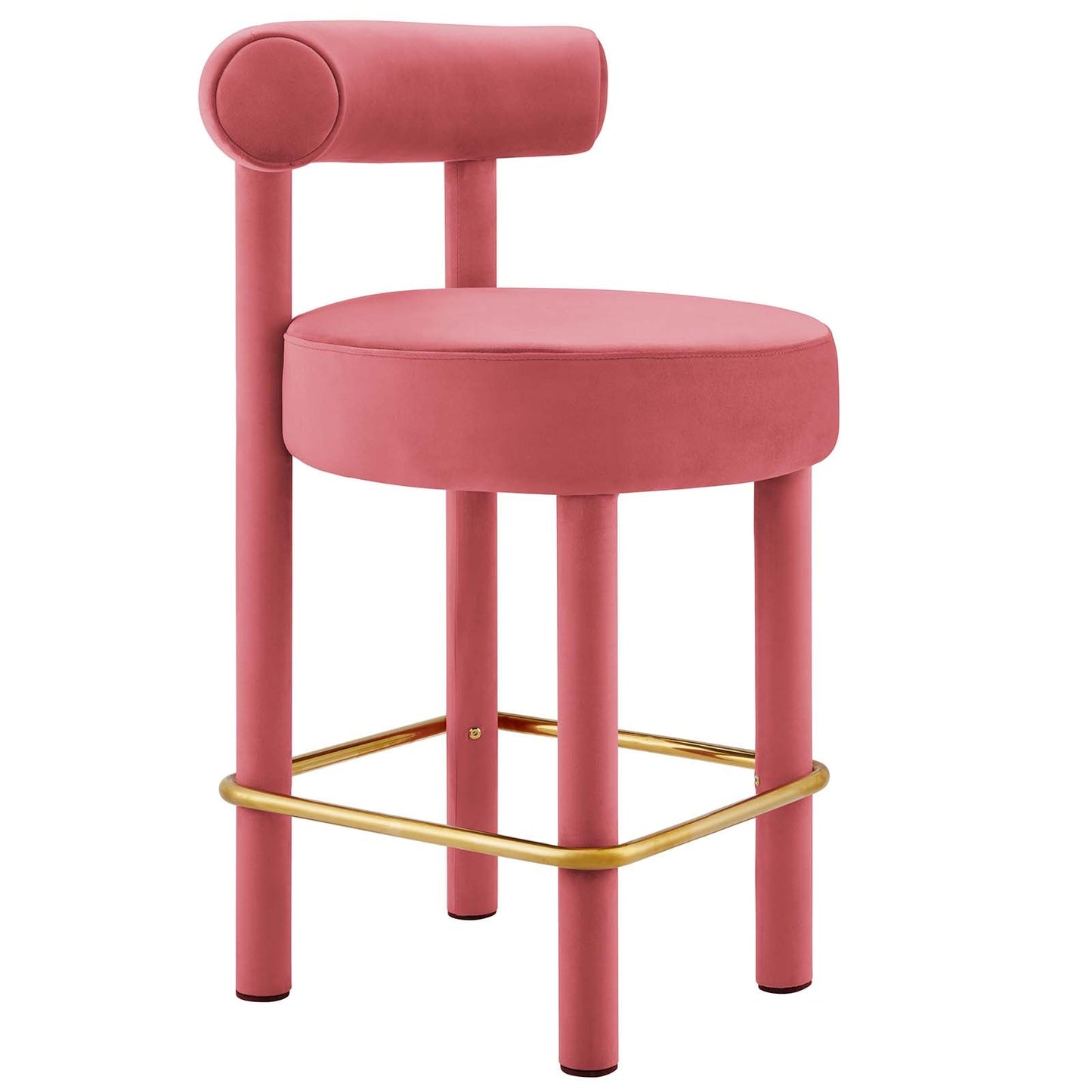 Toulouse Performance Velvet Counter Stool By Modway - EEI-6384 | Counter Stools | Modishstore