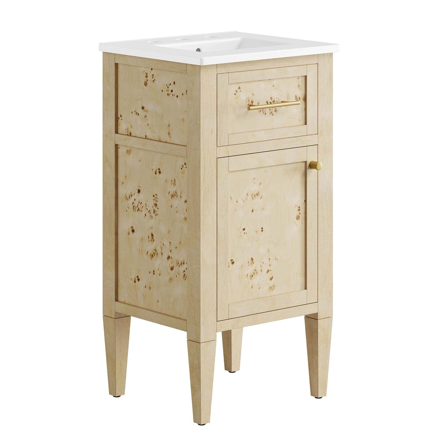 Elysian 18" Wood Bathroom Vanity By Modway - EEI-6435 | Bathroom Accessories | Modway