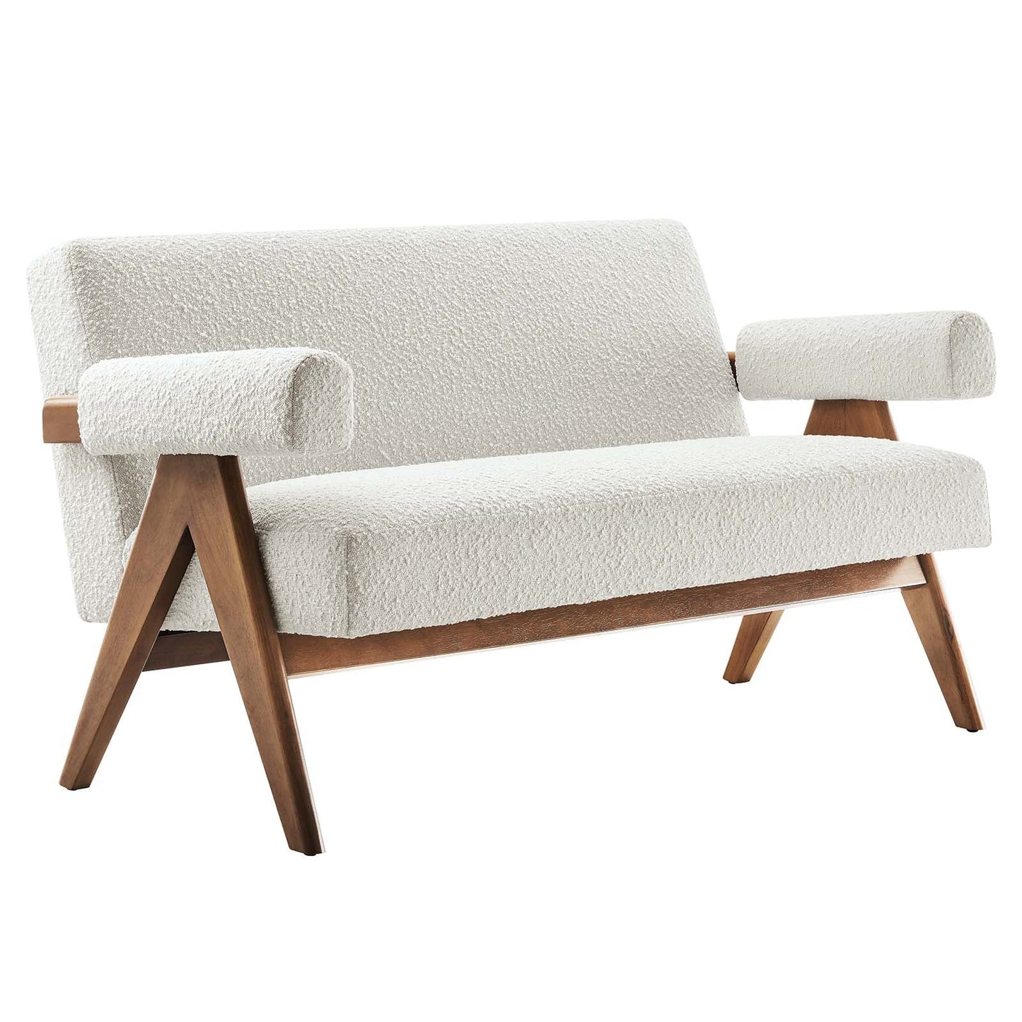 Lyra Boucle Fabric Loveseat By Modway - EEI-6504 | Loveseats | Modway - 2