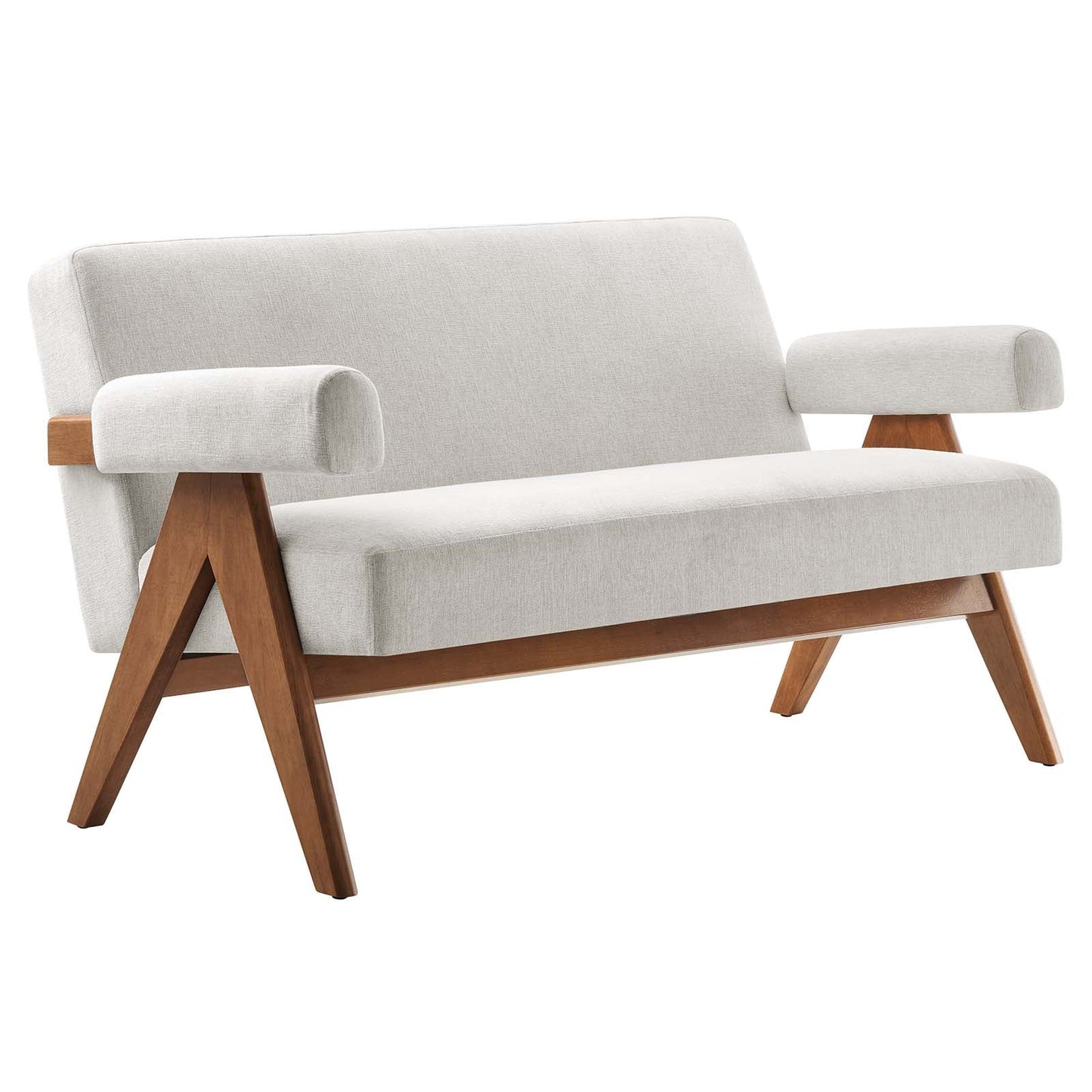 Lyra Fabric Loveseat By Modway - EEI-6505 | Loveseats | Modway - 3