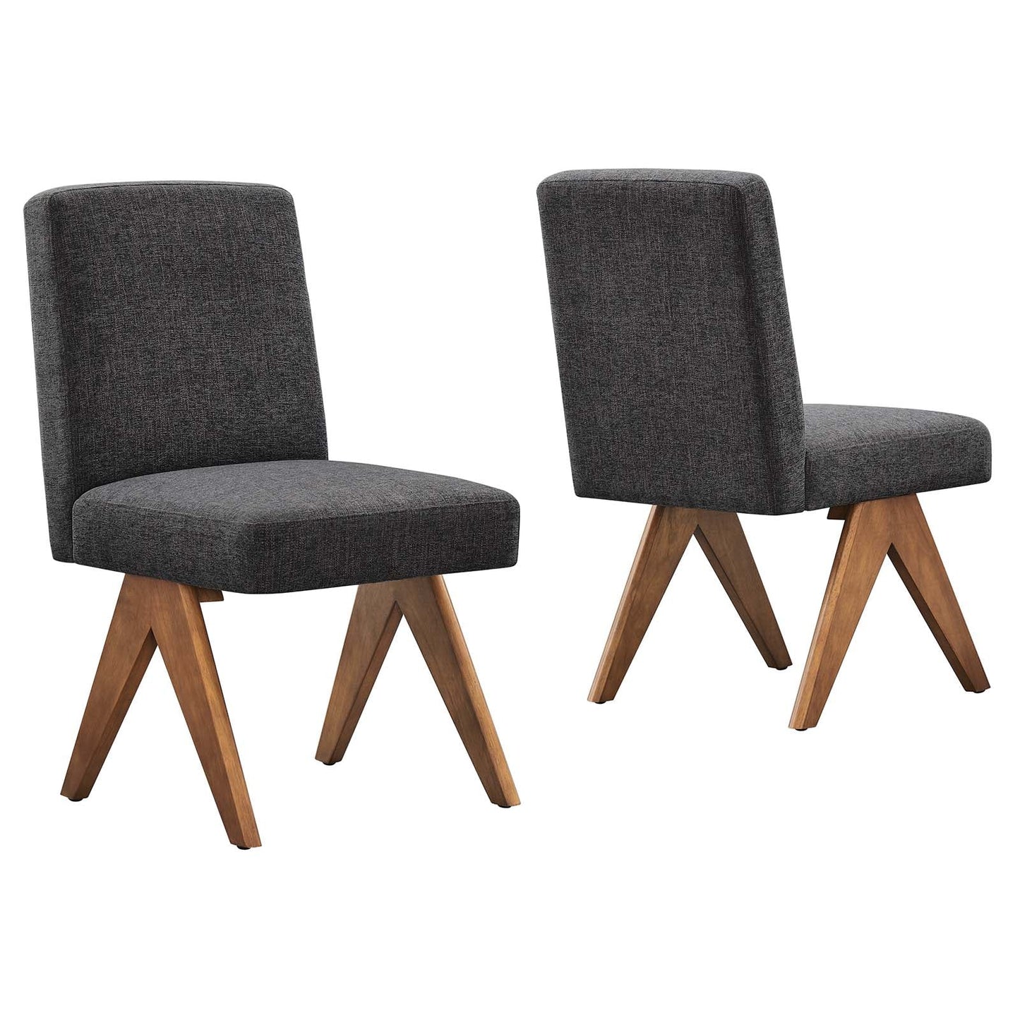 Lyra Fabric Dining Room Side Chair - Set of 2 By Modway - EEI-6509 | Dining Chairs | Modway