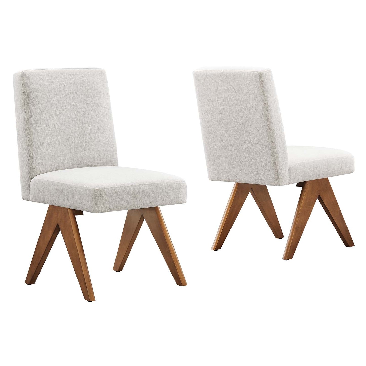 Lyra Fabric Dining Room Side Chair - Set of 2 By Modway - EEI-6509 | Dining Chairs | Modway - 3