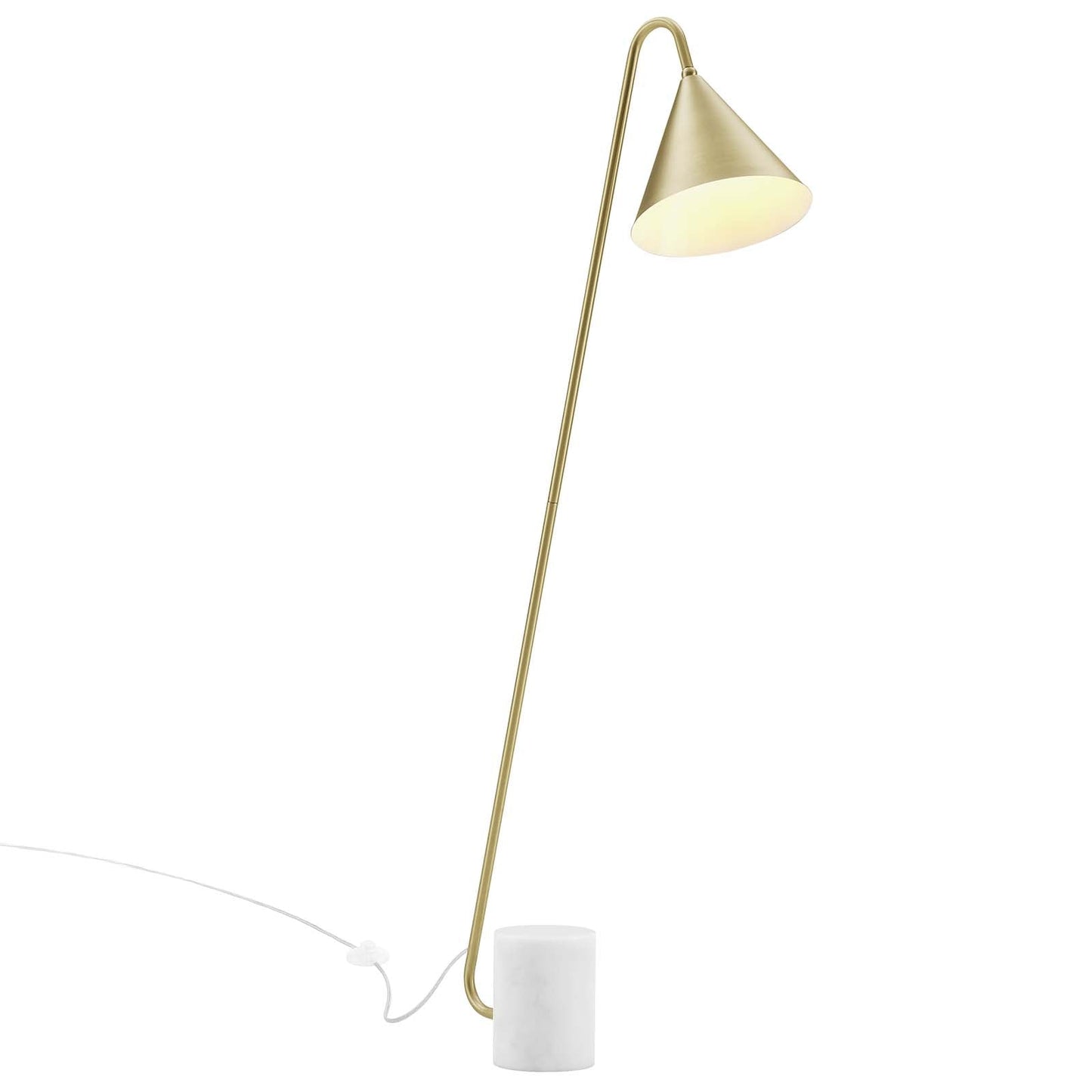 Ayla Marble Base Floor Lamp By Modway - EEI-6531 | Floor Lamps - 2