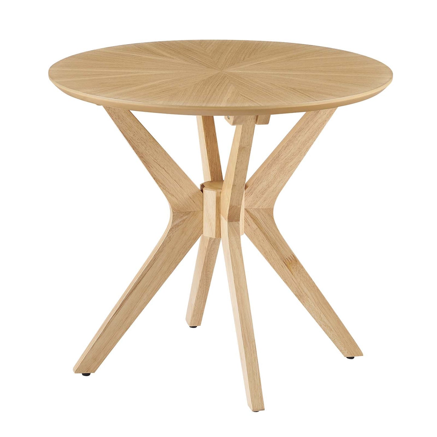 Crossroads 24” Round Wood Side Table By Modway - EEI-6558 | Side Tables | Modway