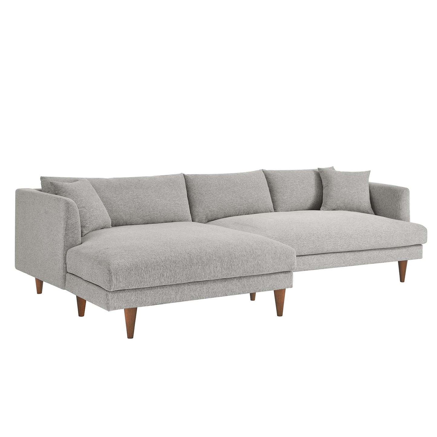 Zoya Left-Facing Down Filled Overstuffed Sectional Sofa By Modway - EEI-6611 | Sectional | Modishstore - 3