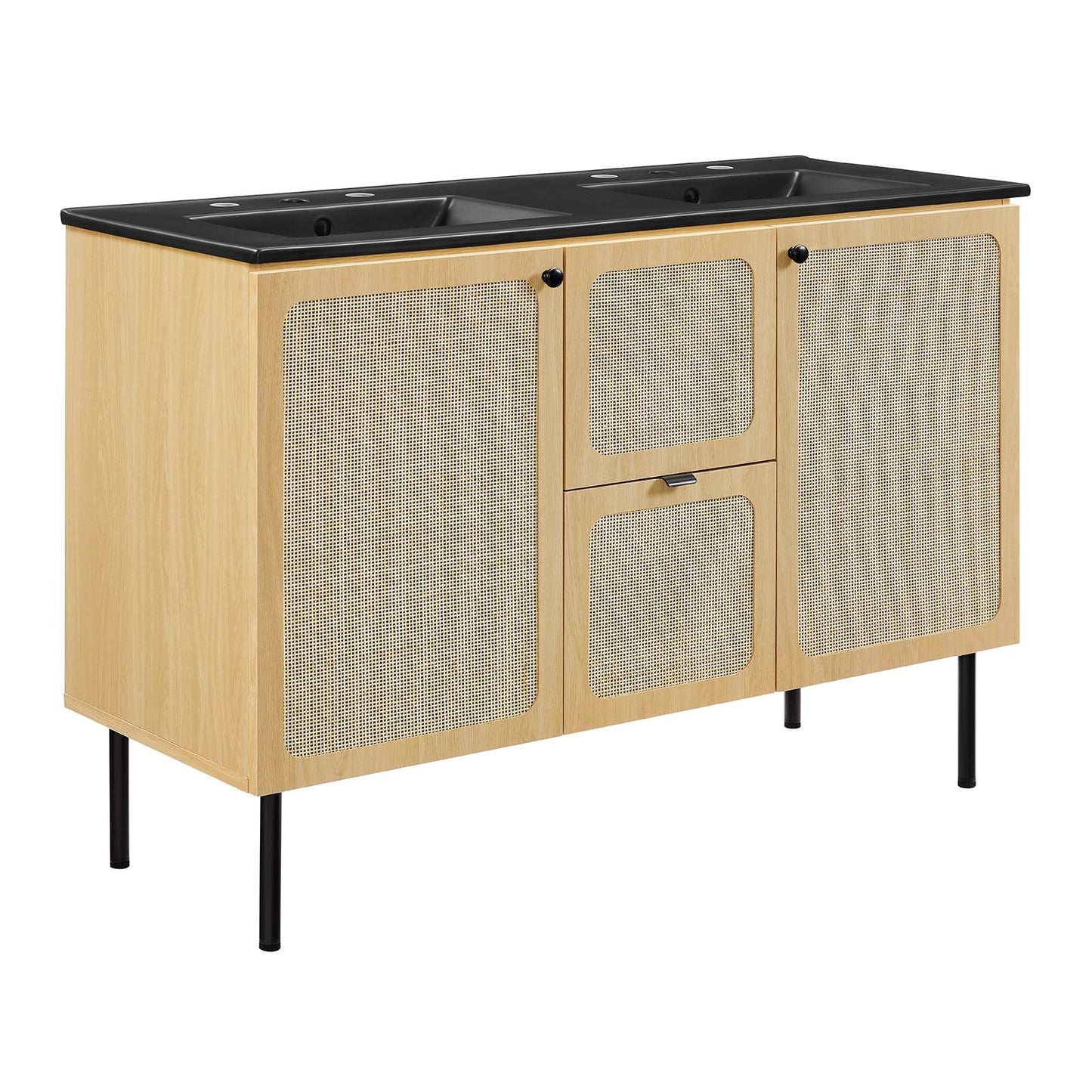 Chaucer 48" Double Sink Bathroom Vanity By Modway - EEI-6702 | Bathroom Accessories - 2