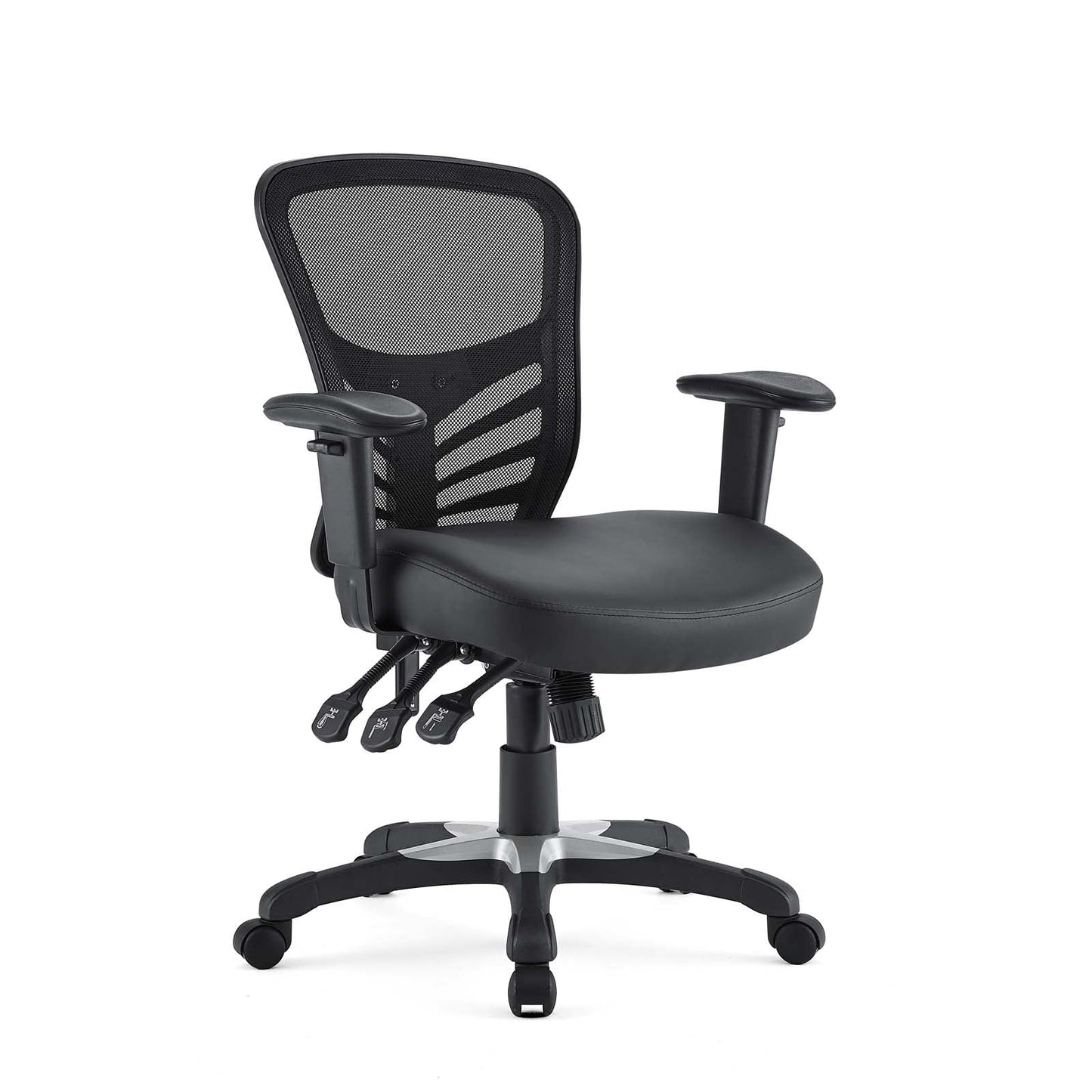 Modway Articulate Vinyl Office Chair - Black | Office Chairs
