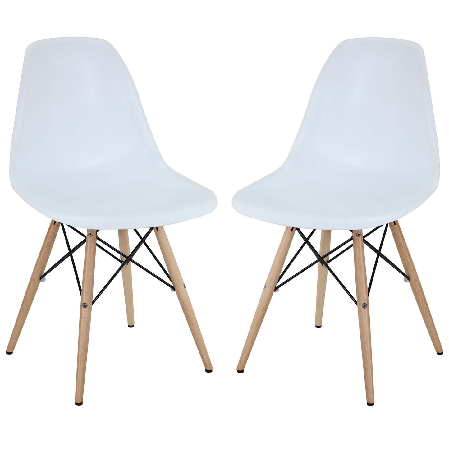 Modway Pyramid Dining Side Chairs Set of 2 | Dining Chairs | Modishstore-6