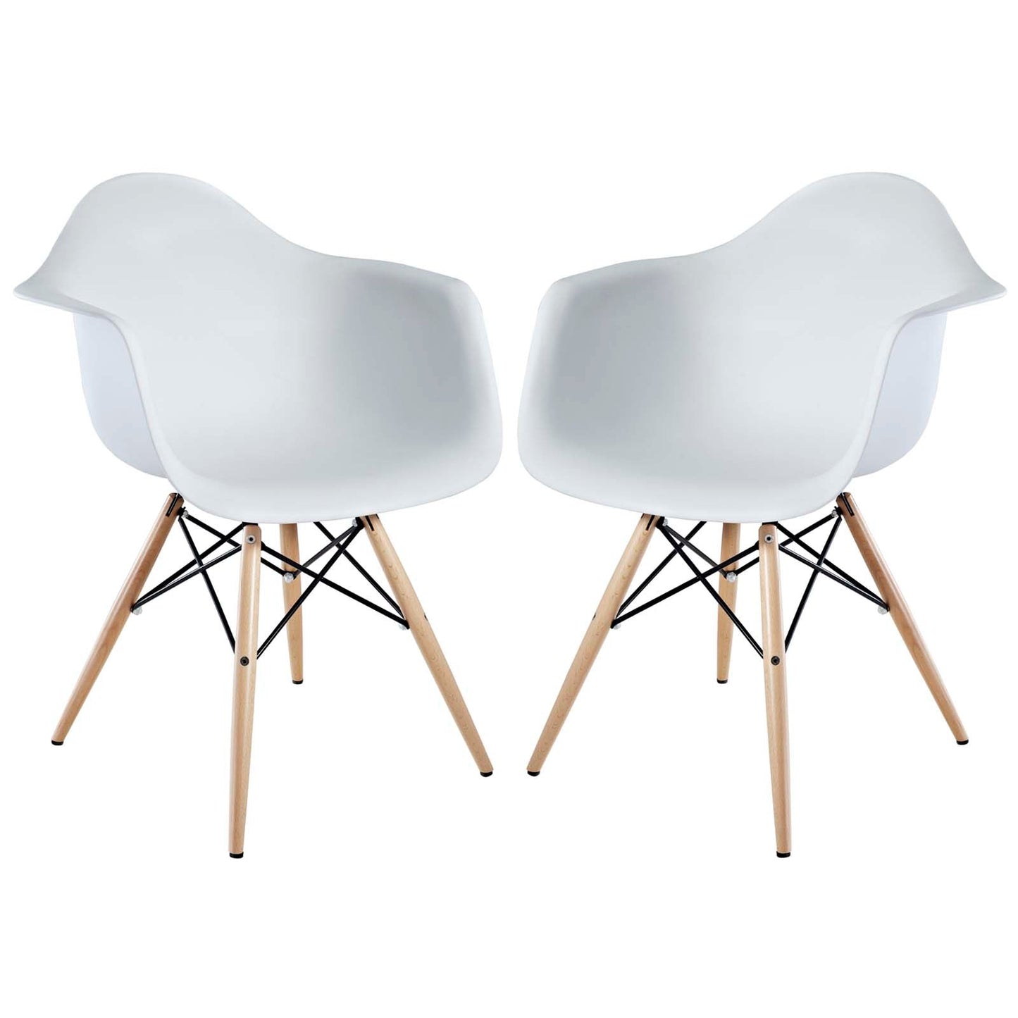 Modway Pyramid Dining Armchair - Set of 2 | Dining Chairs | Modishstore-8