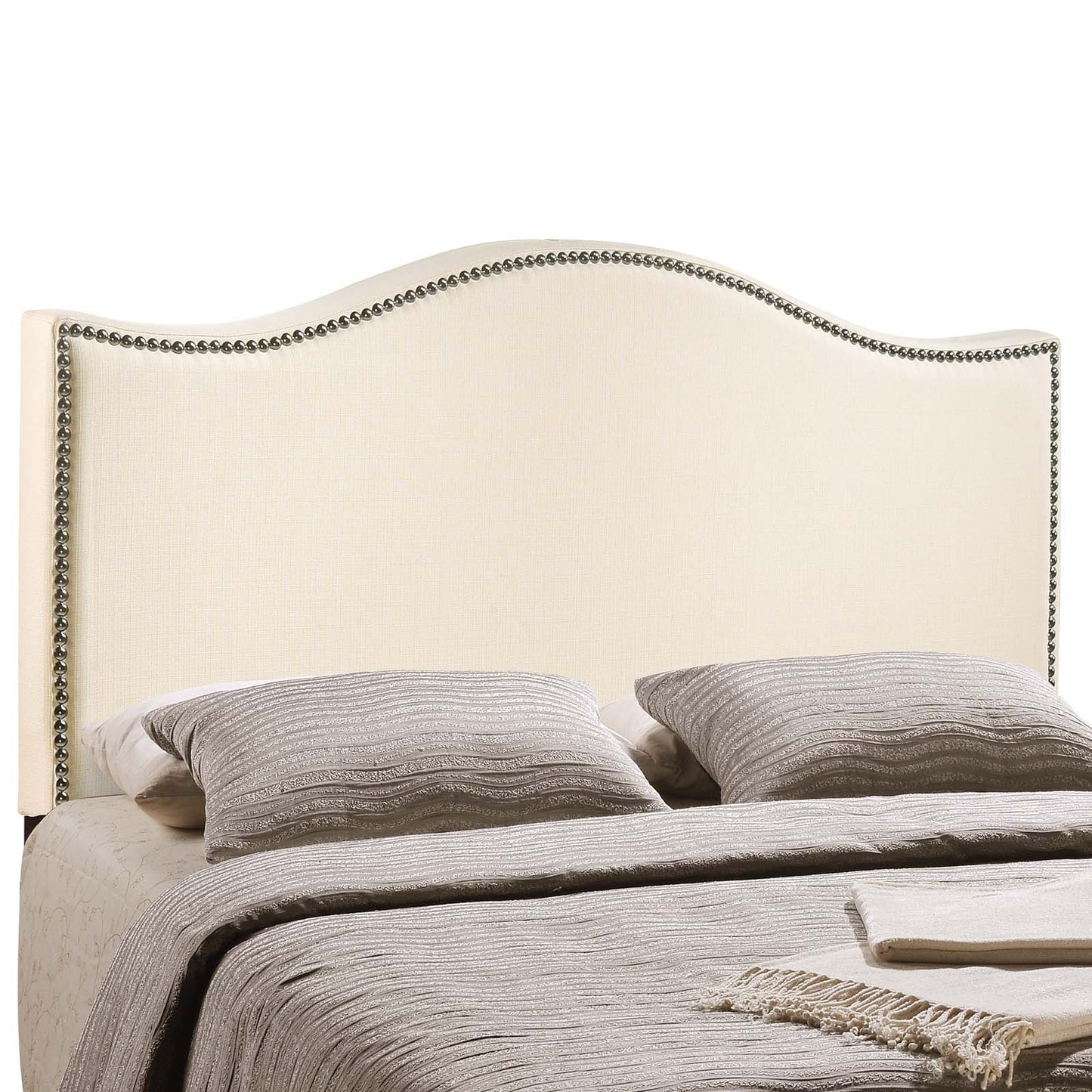 Modway Curl King Nailhead Upholstered Headboard | Headboards |