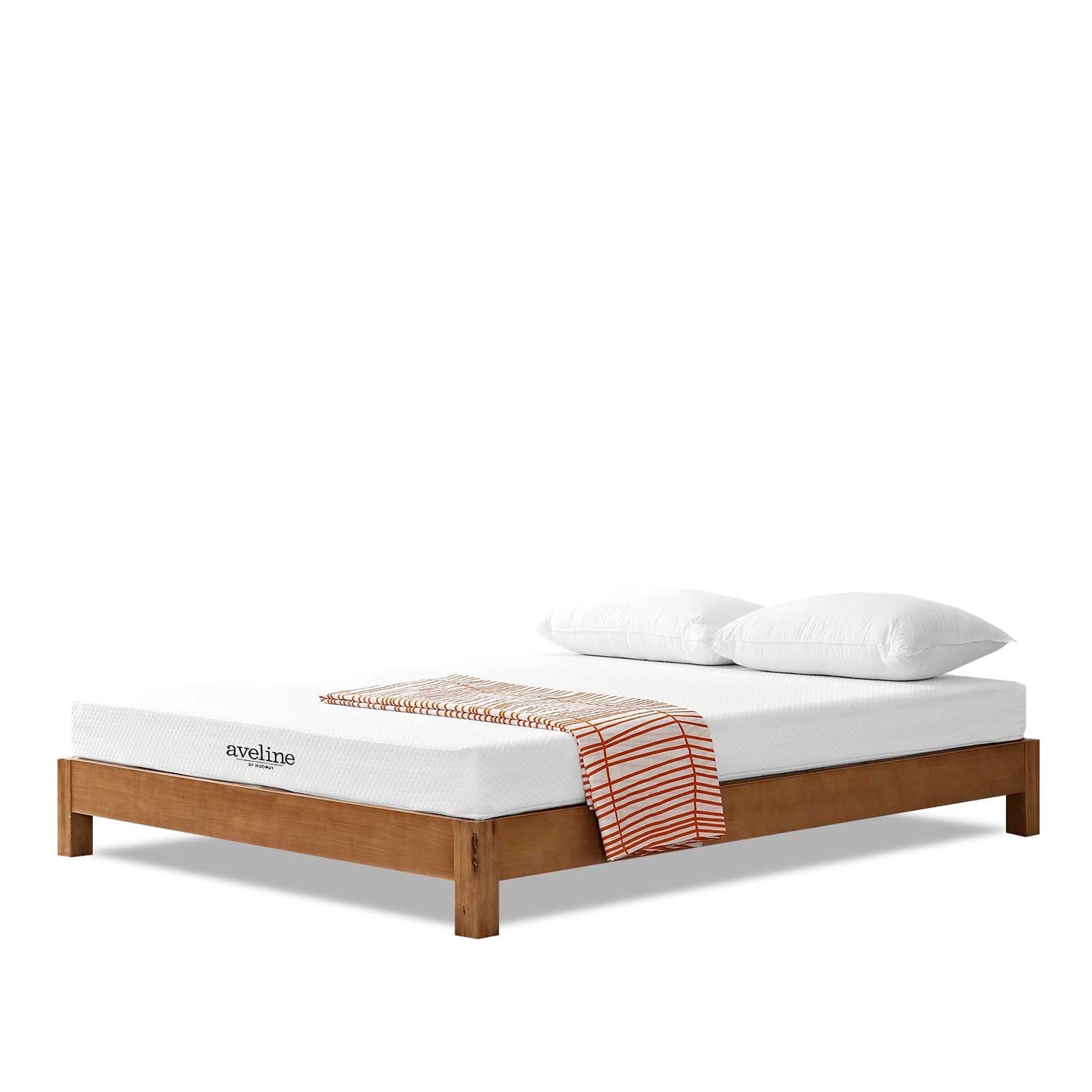 Modway Aveline 6" Queen Mattress - White | Mattresses
