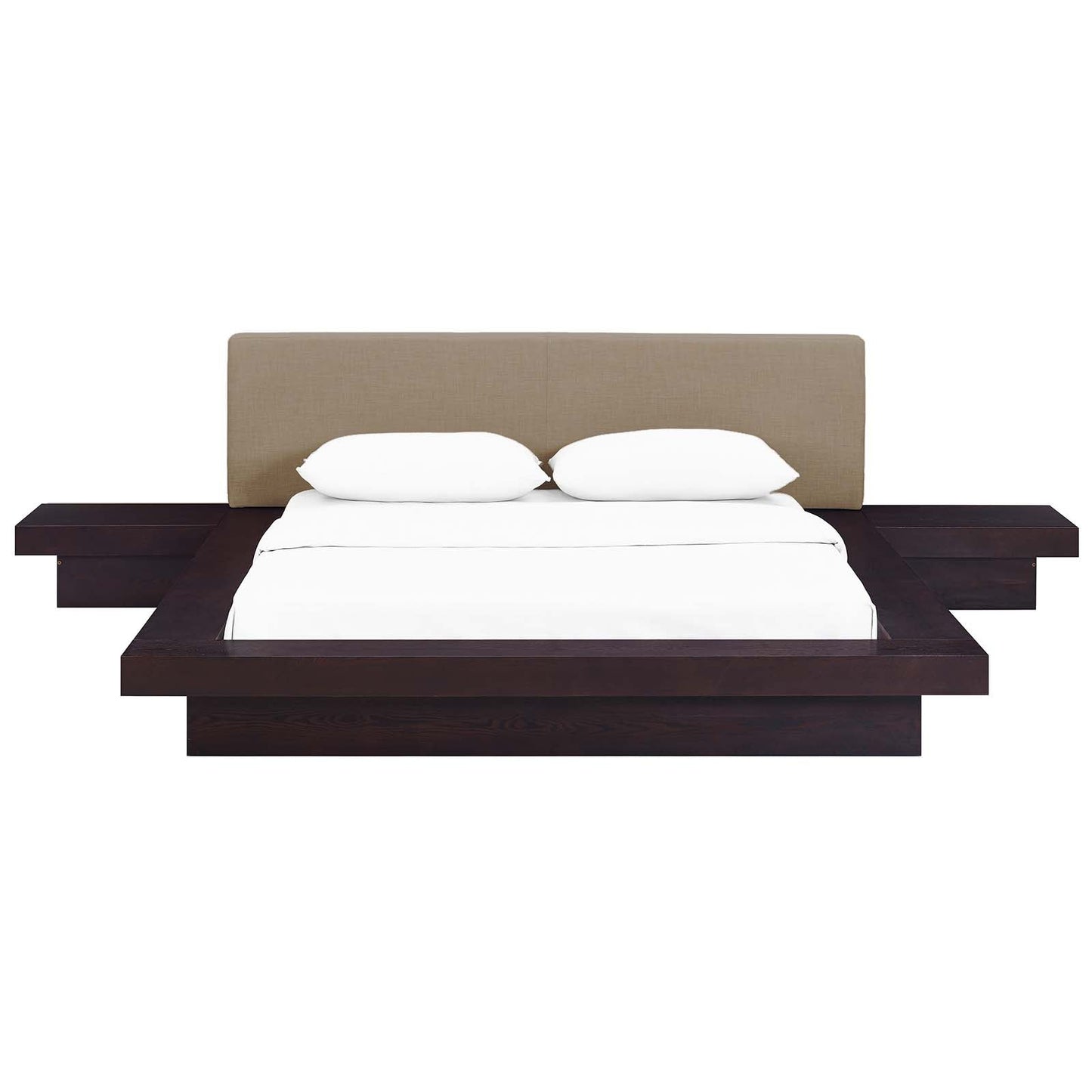 Freja 3 Piece Queen Fabric Bedroom Set By Modway - MOD-5492 | Bedroom Sets - 3