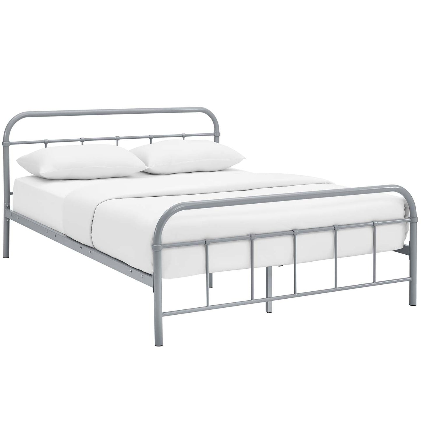 Maisie Full Stainless Steel Bed Frame By Modway - MOD-5532 | Beds - 2