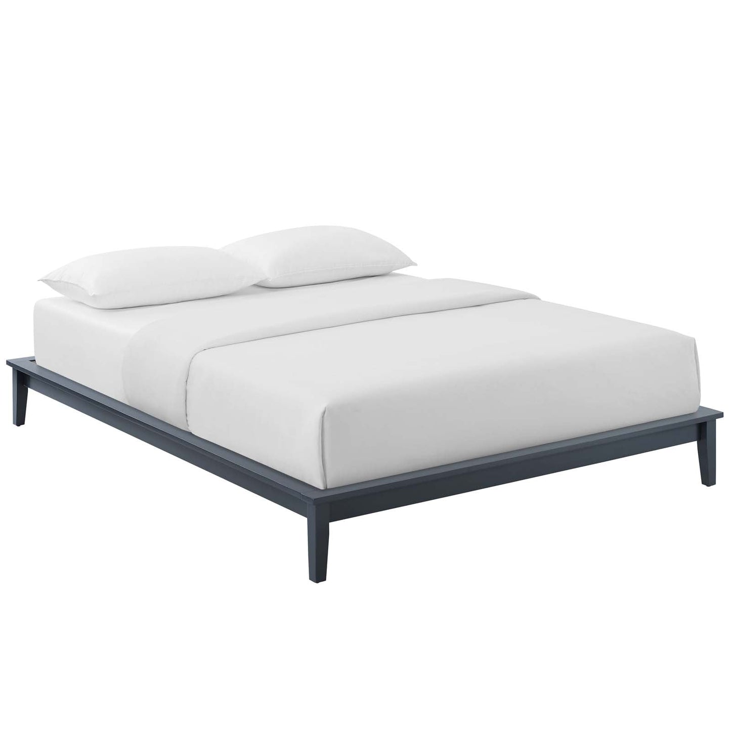 Lodge King Wood Platform Bed Frame By Modway - MOD-6056 | Beds - 2