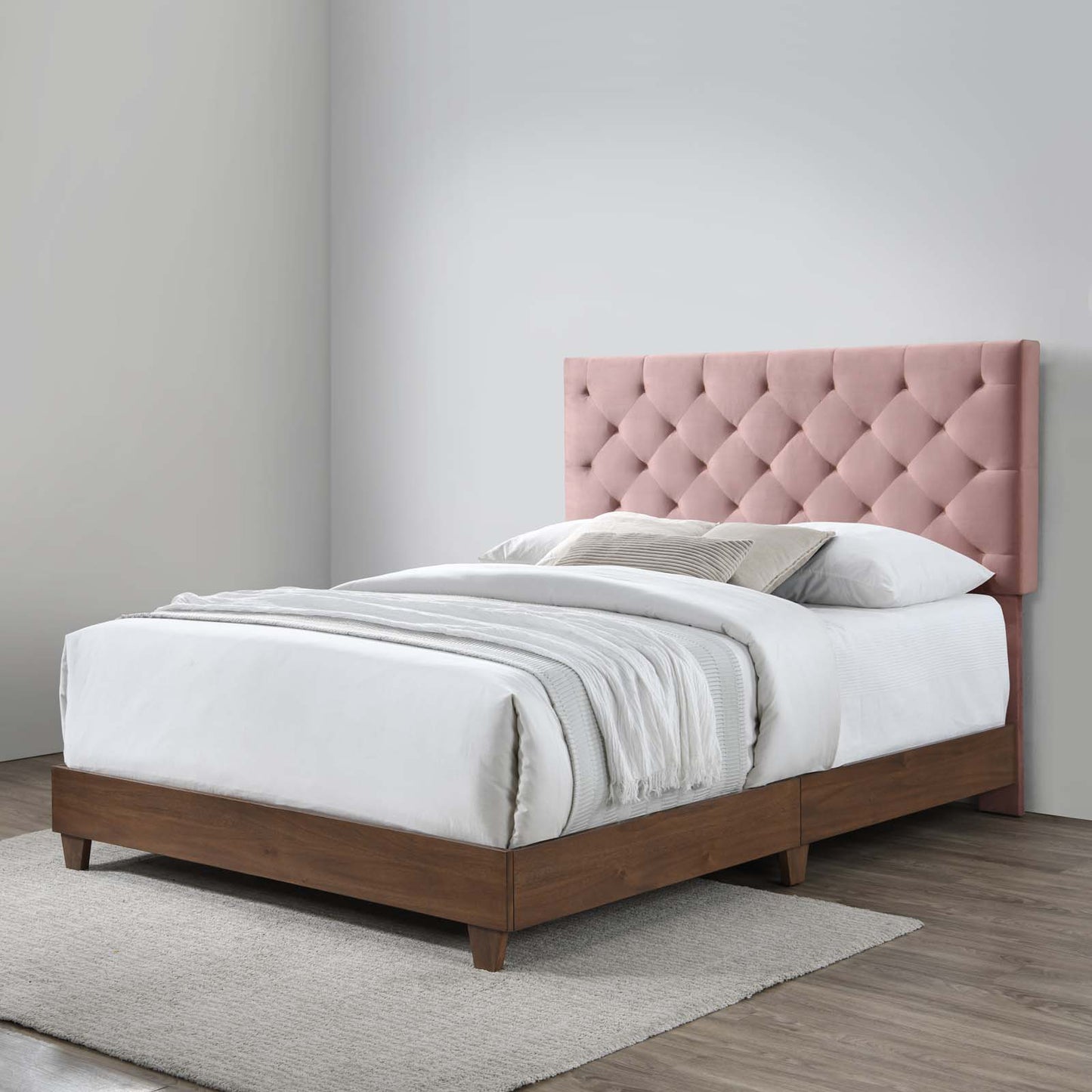 Modway Rhiannon Diamond Tufted Upholstered Performance Velvet Queen Bed | Beds | Modishstore-2