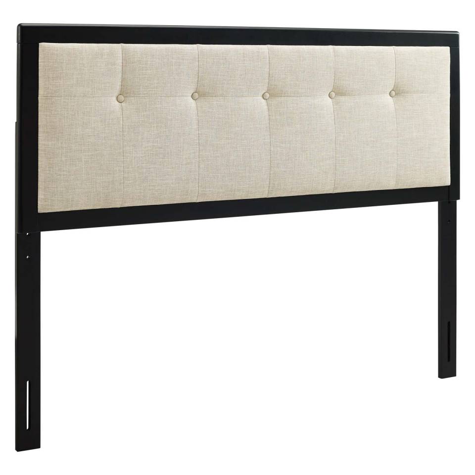 Modway Draper Tufted King Fabric and Wood Headboard | Headboards