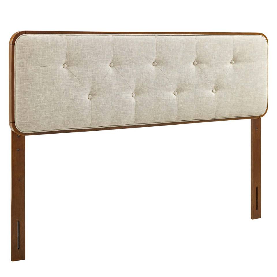Modway Collins Tufted Full Fabric and Wood Headboard | Headboards |