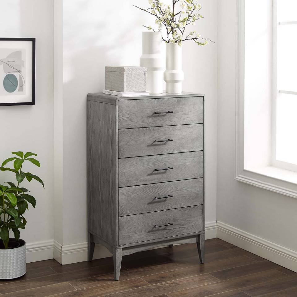 Modway Georgia Wood Chest | Drawers