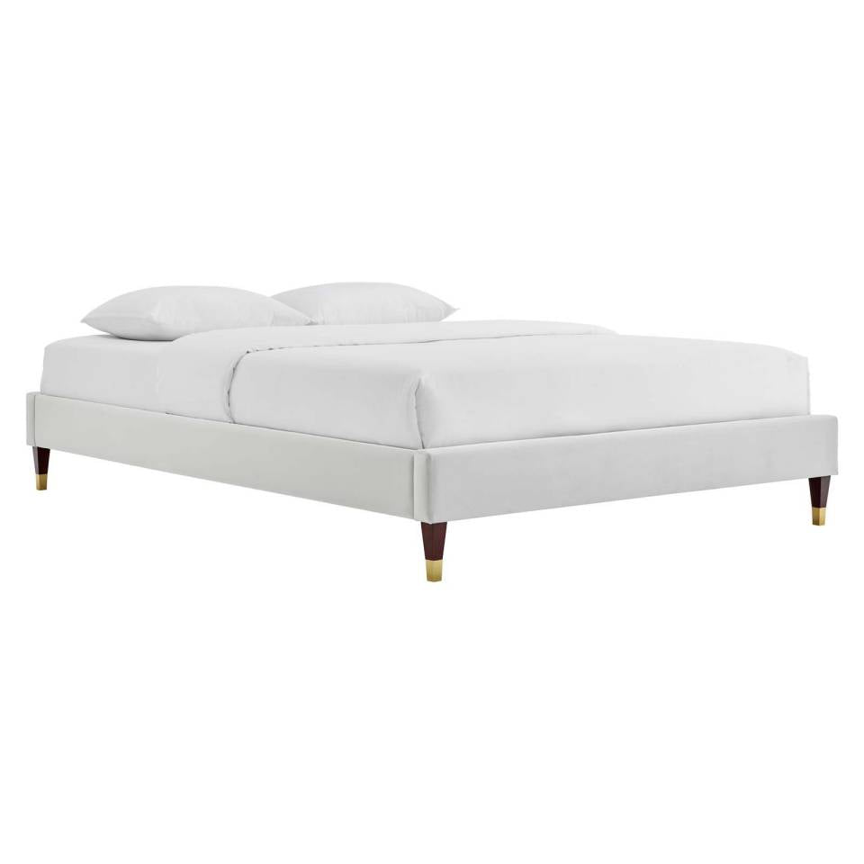 Modway Harlow Full Performance Velvet Platform Bed Frame | |