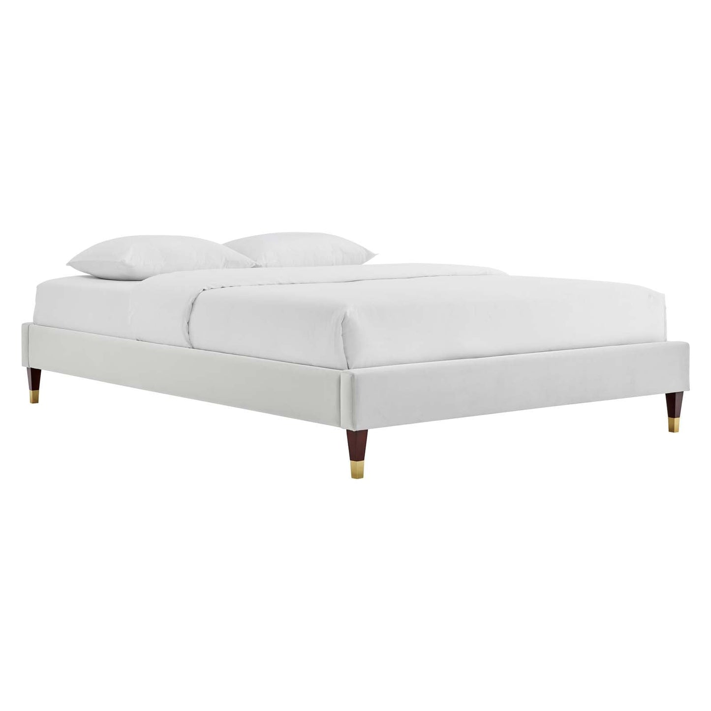 Modway Harlow King Performance Velvet Platform Bed Frame | |
