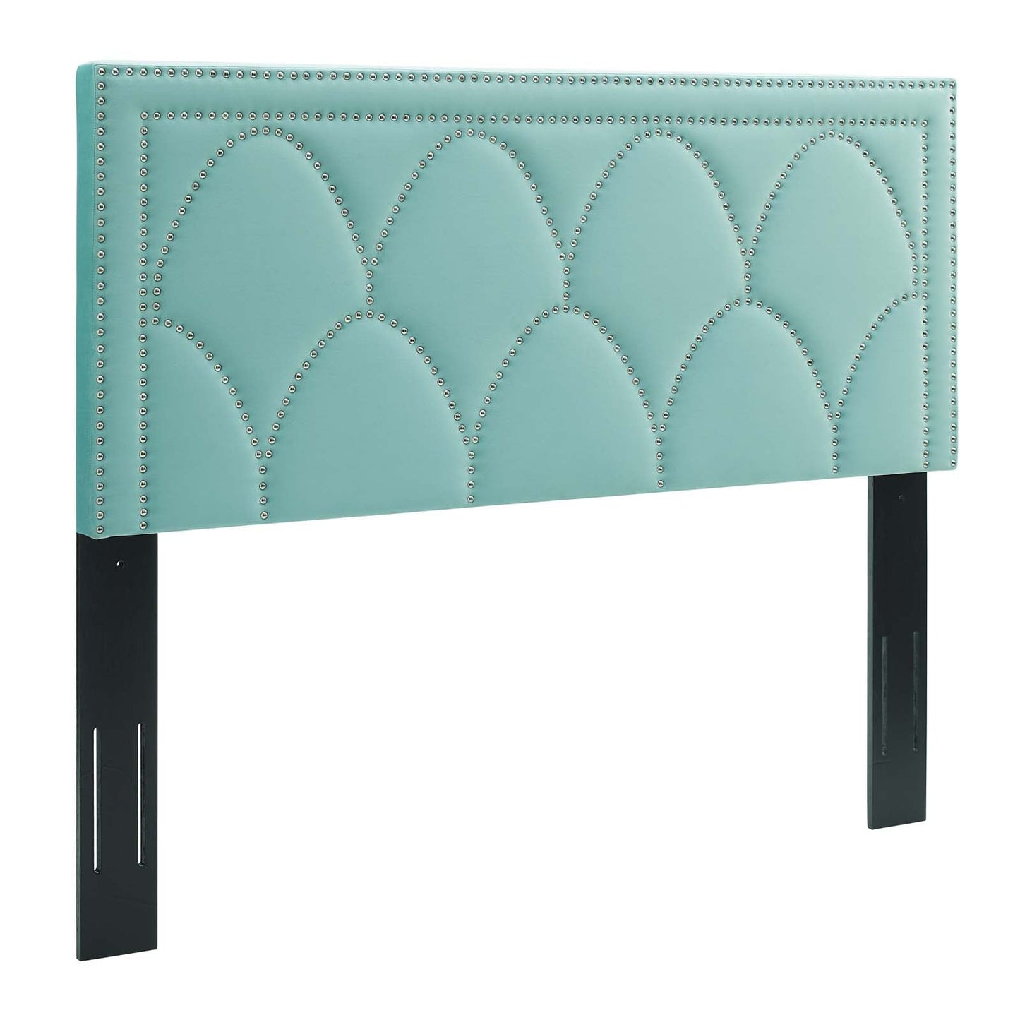 Greta Performance Velvet King/California King Headboard By Modway - MOD-6322-CHA | Headboards | Modishstore - 4