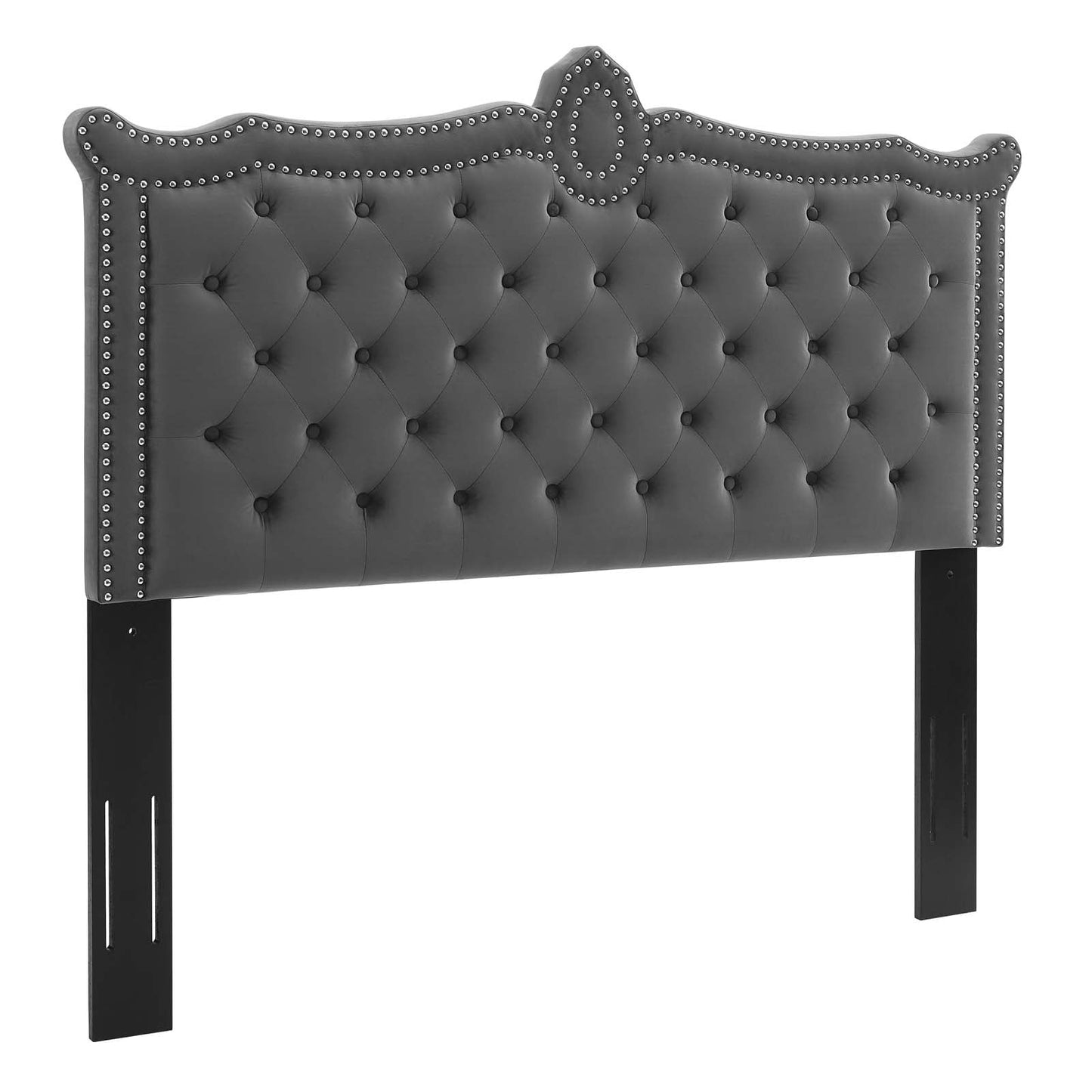 Louisa Tufted Performance Velvet Twin Headboard By Modway - MOD-6323-CHA | Headboards | Modishstore