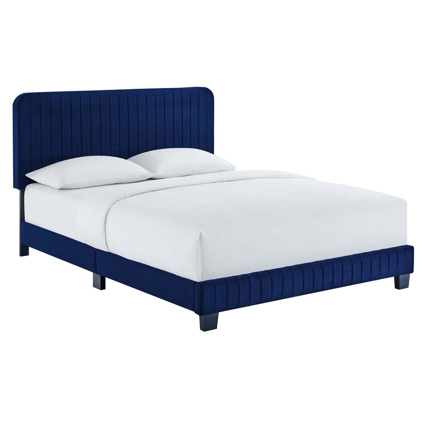 Modway Celine Channel Tufted Performance Velvet Twin Platform Bed | Beds |