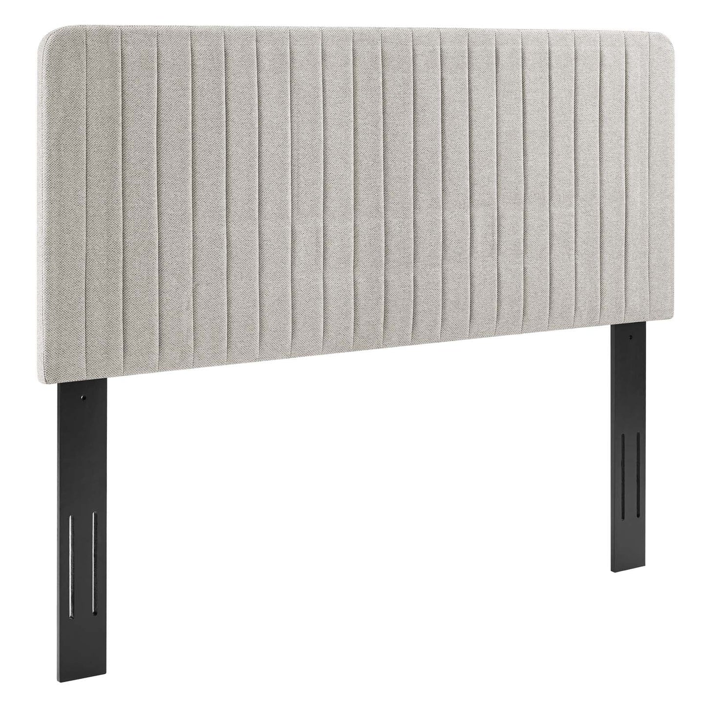 Modway Milenna Channel Tufted Upholstered Fabric Full/Queen Headboard | Headboards | Modishstore-2