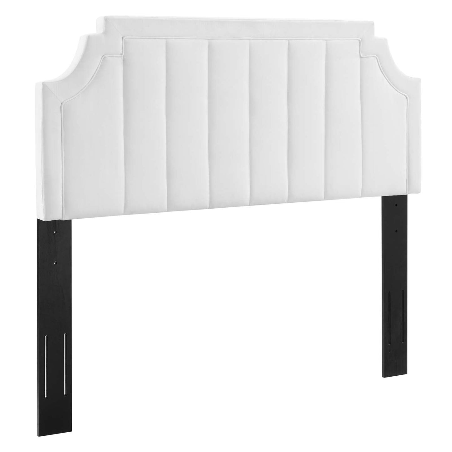 Alyona Channel Tufted Performance Velvet Full/Queen Headboard By Modway | Headboards |