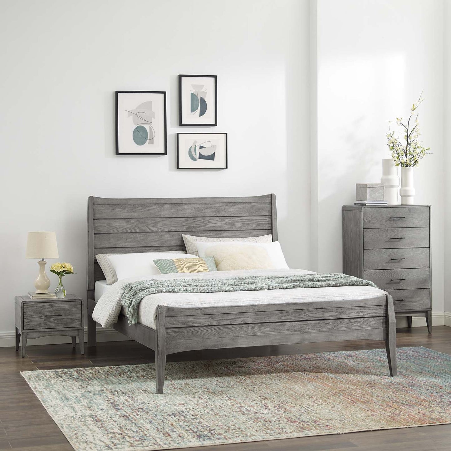 Modway Georgia 3 Piece Queen Bedroom Set | Bedroom Sets