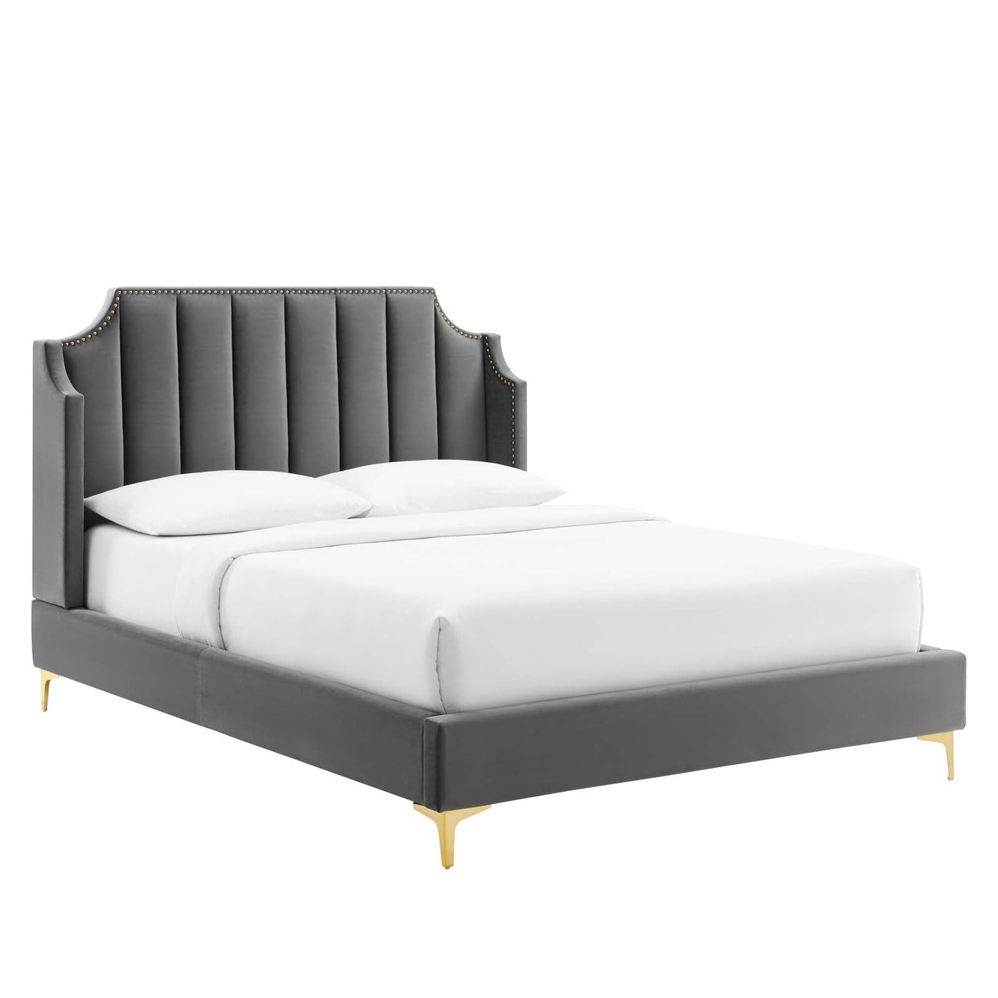 Modway Daniella Performance Velvet Queen Platform Bed | |