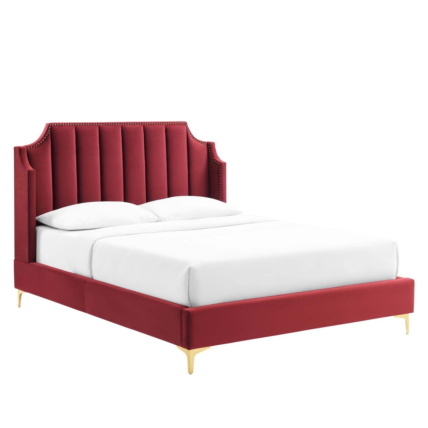 Modway Daniella Performance Velvet Queen Platform Bed | |