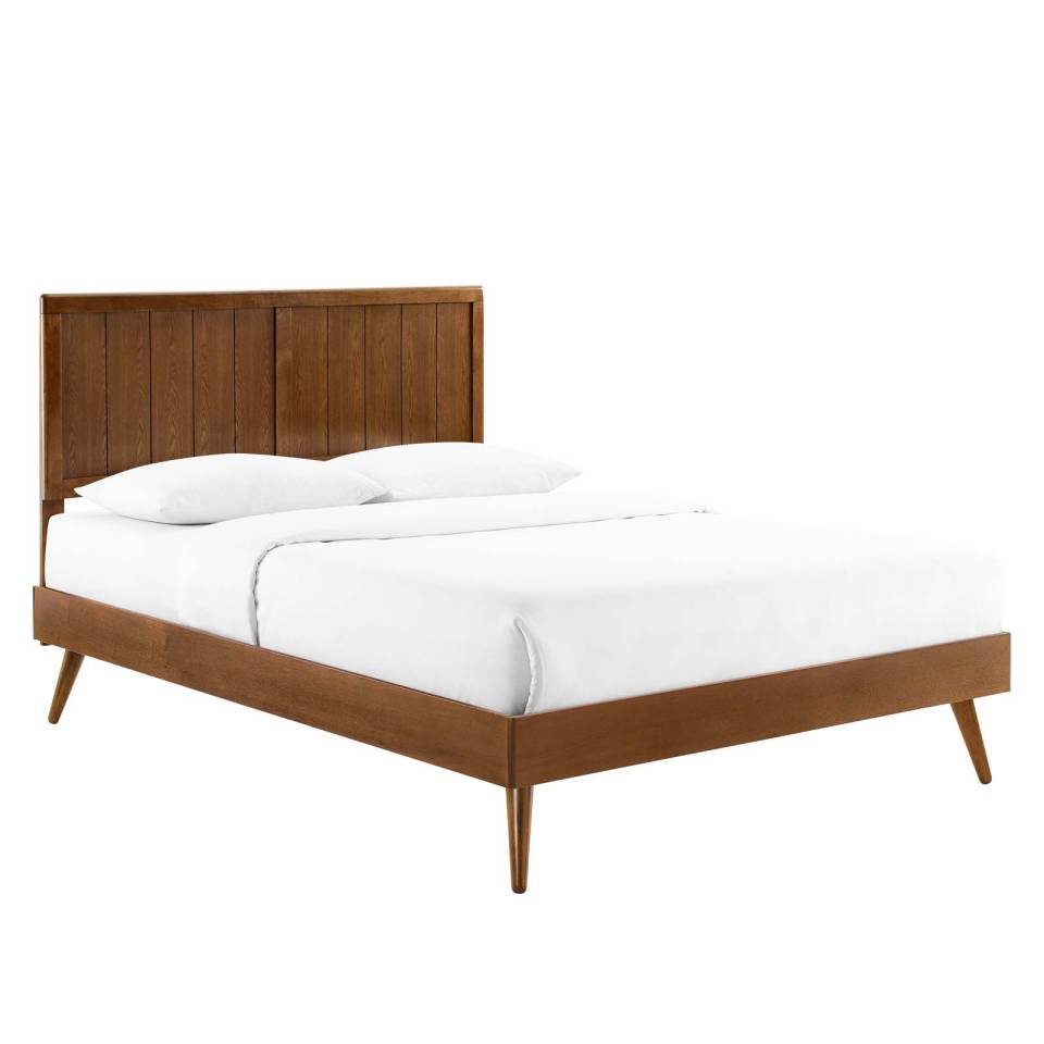 Modway Alana Full Wood Platform Bed With Splayed Legs | Beds |