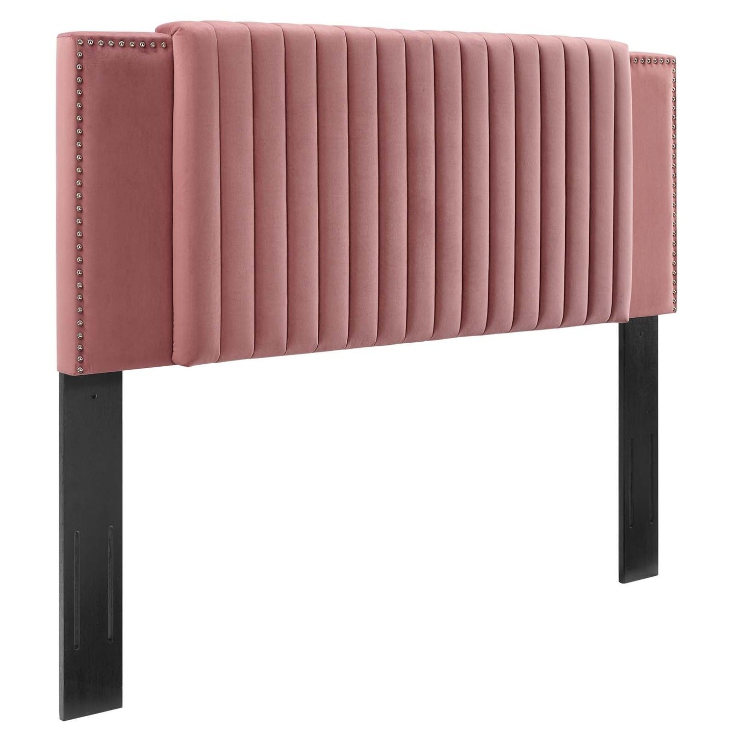 Felicity Channel Tufted Performance Velvet Twin Headboard By Modway - MOD-6661 | Headboards - 2